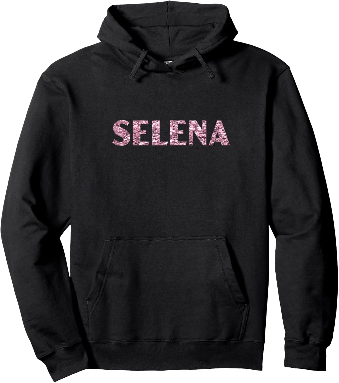 Selena Heart Pink Hoodie - Hoodie | Black