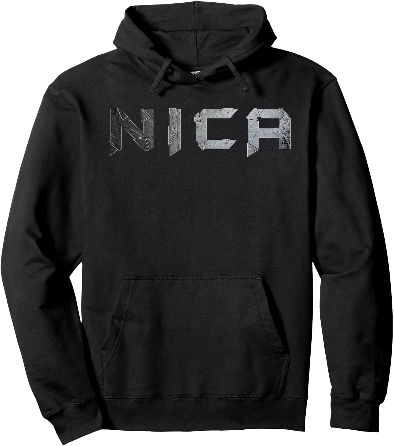 Asi Somos Nicaragua, metal Nica Hoodie - Hoodie | Black