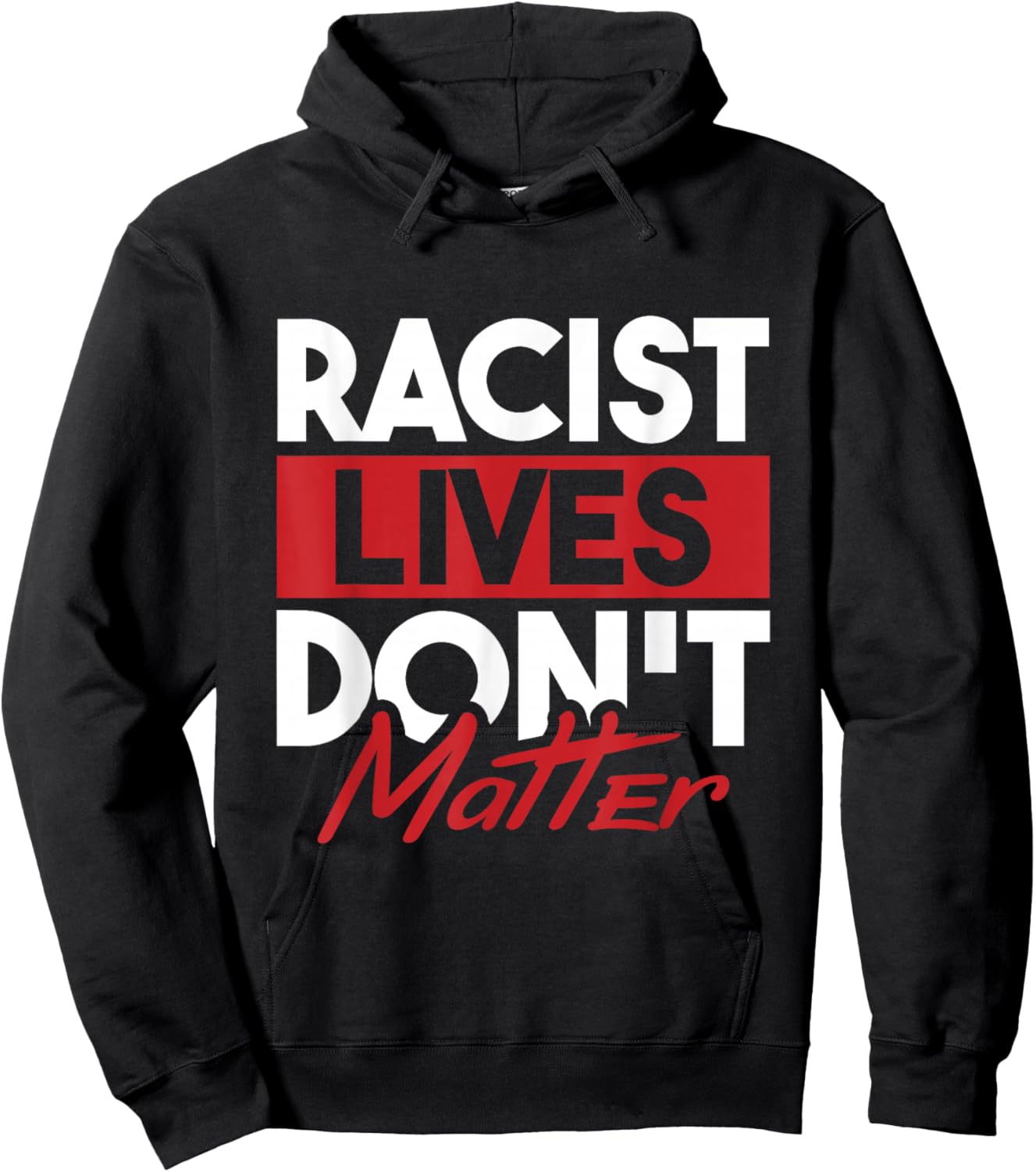 Against Right Discrimination Human Rights Anti Racism Hoodie - Hoodie | Black