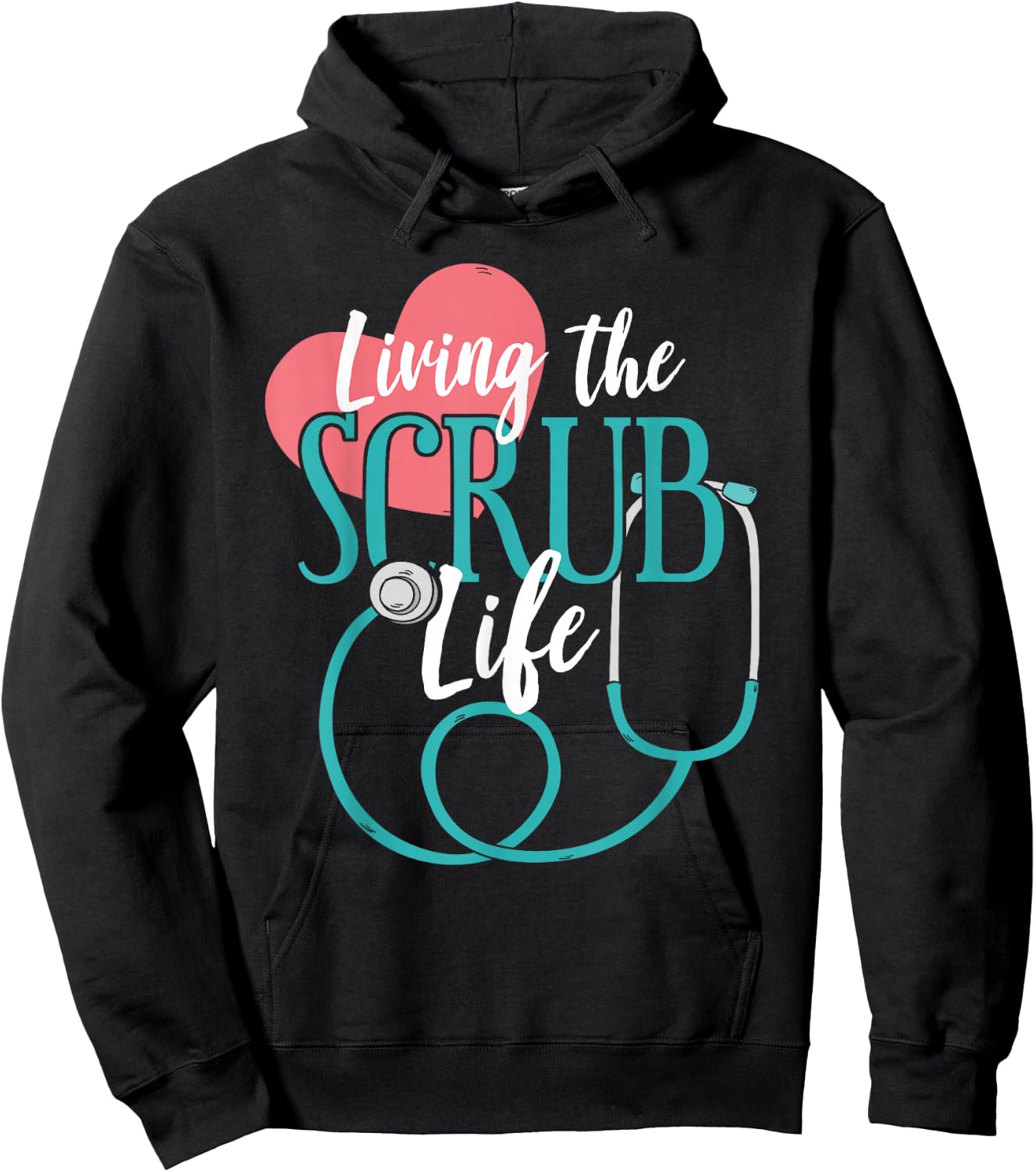 Gift Doctor Assistant Stethoscope Nurse Hoodie - Hoodie | Black