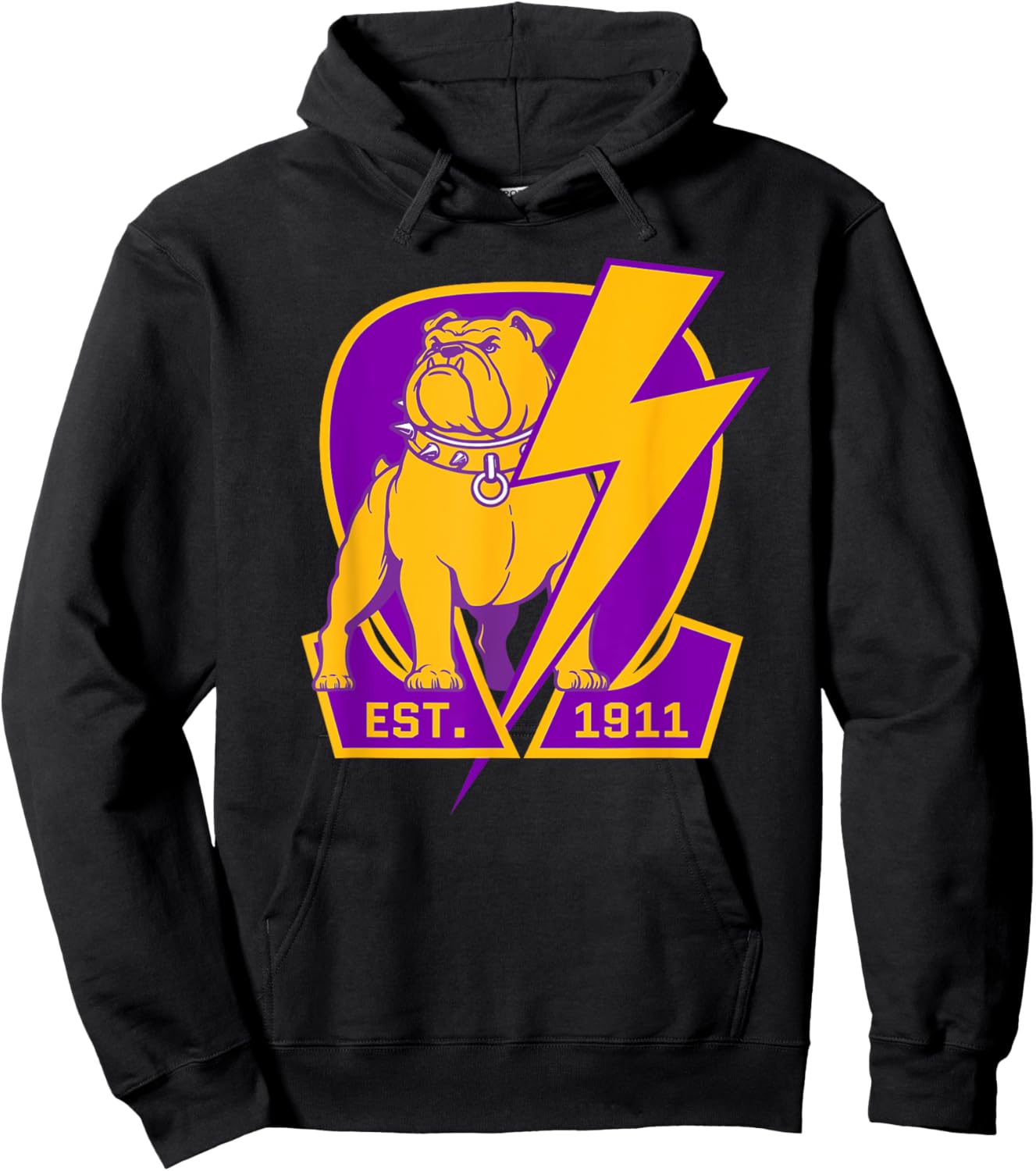 Omega Psi Phi Fraternity, Omega Psi Phi Ques Bulldog Men Women Hoodie - Hoodie | Black