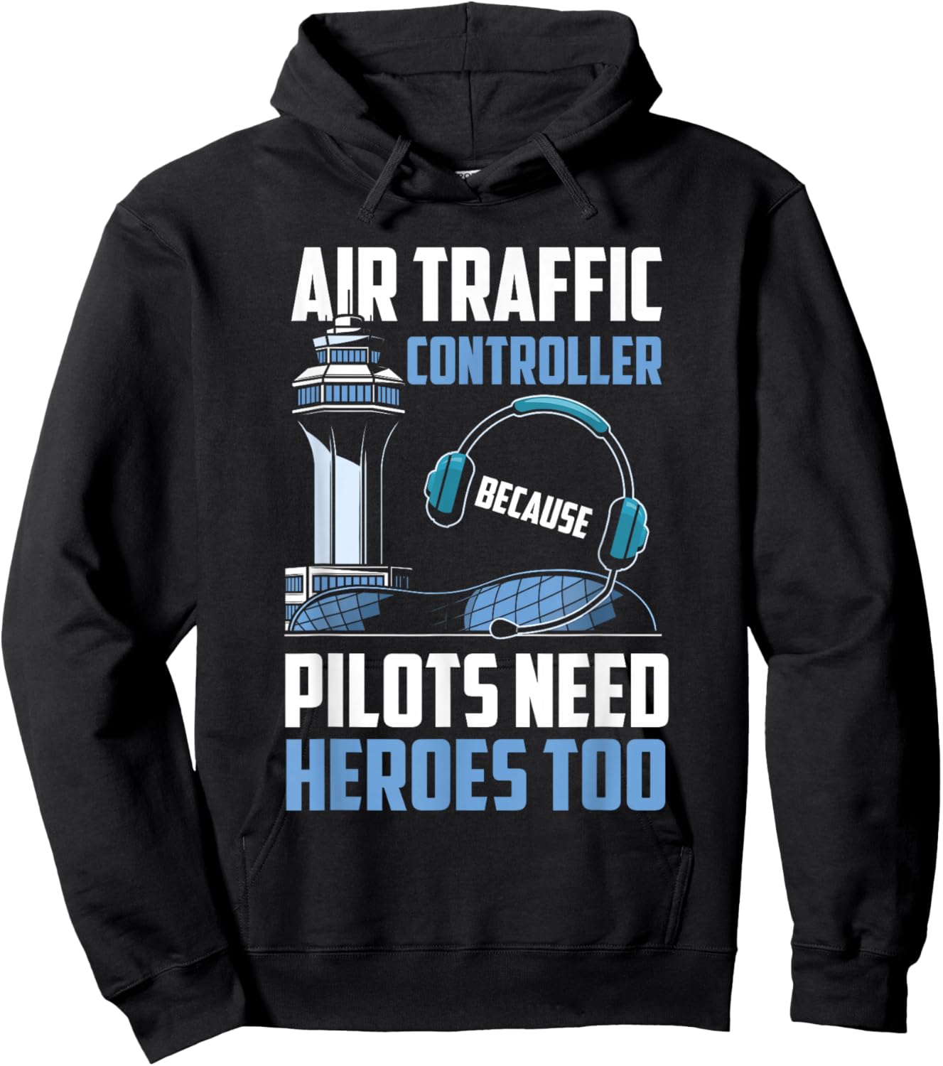Air Traffic Controller Shirt Funny Air Traffic Controller Hoodie - Hoodie | Black