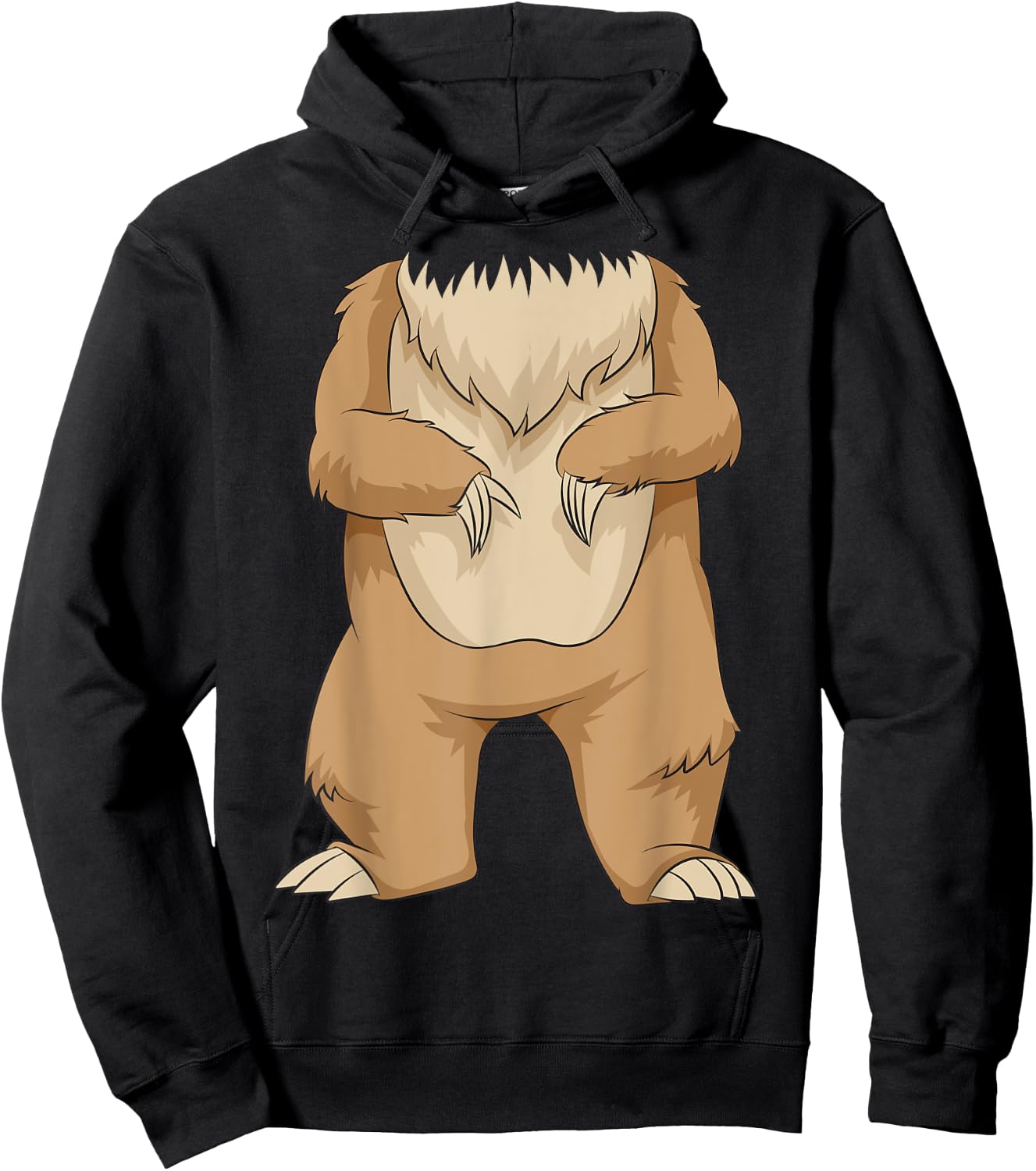 Cool Headless Bear | Funny Lazy DIY Halloween Costume Gift Hoodie - Hoodie | Black