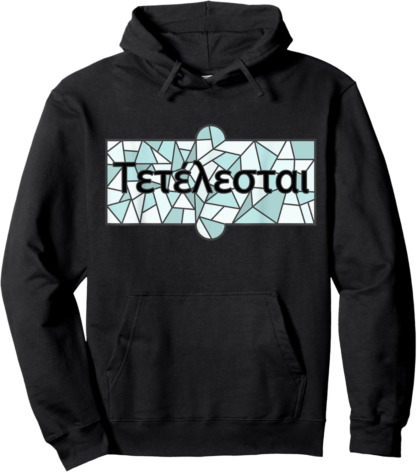 Tetelestai Christian Bible Quote Faith Jesus Hoodie - Hoodie | Black