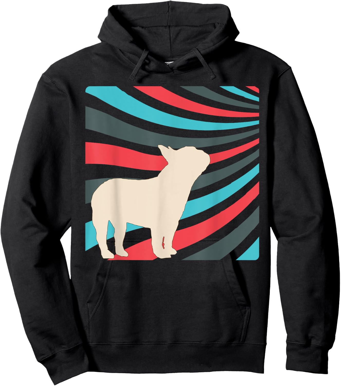French Bulldog Frenchie Dog Hoodie - Hoodie | Black