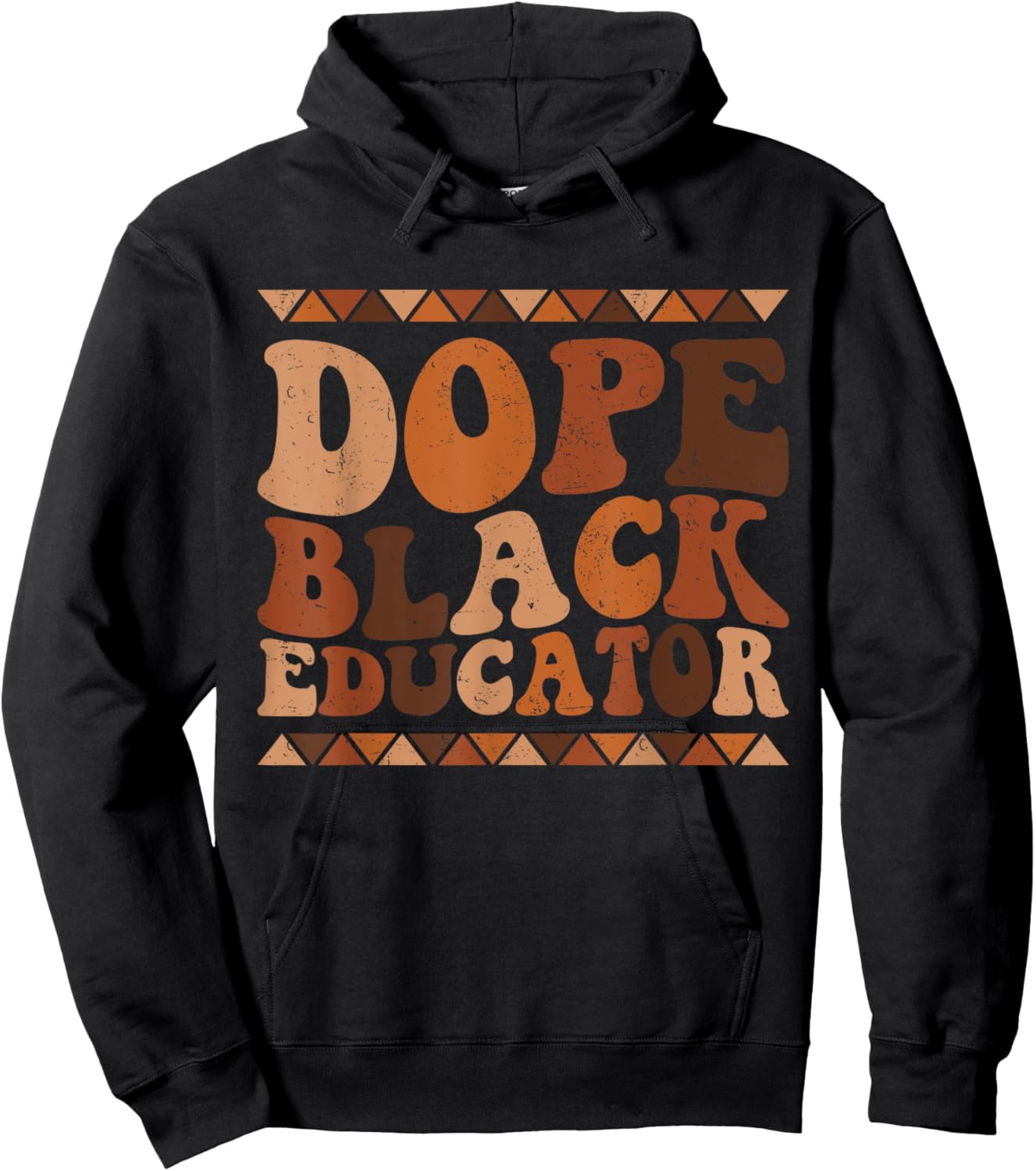 Dope Black Educator Black History Month Teacher juneteenth Hoodie - Hoodie | Black