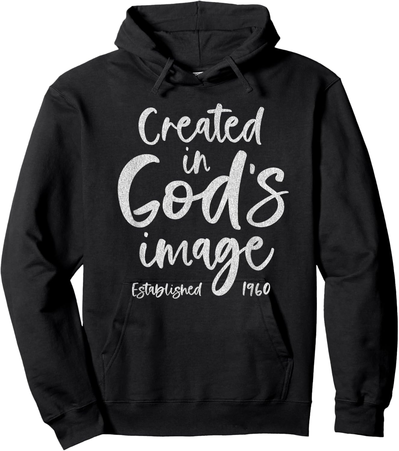 65 Year Old Christian Jesus and God 65th Birthday Hoodie - Hoodie | Black