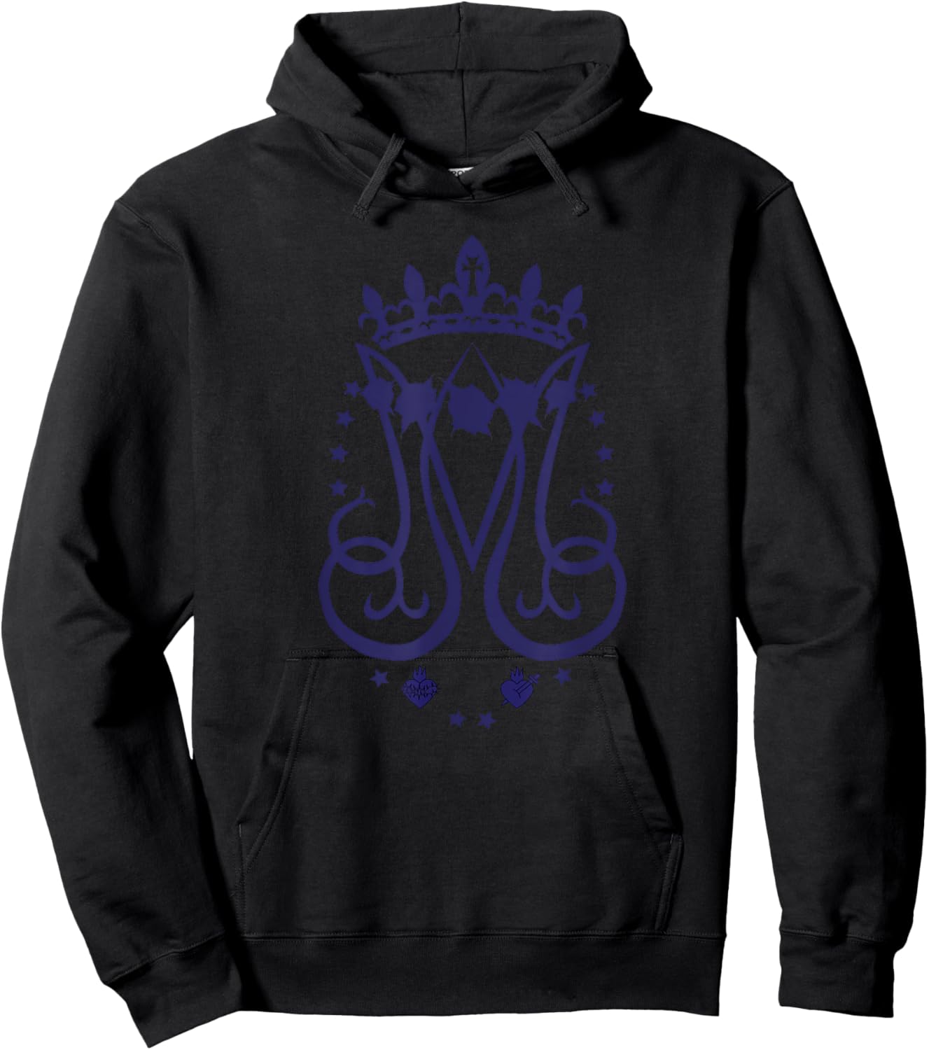 Miraculous medal catholic Hoodie - Hoodie | Black