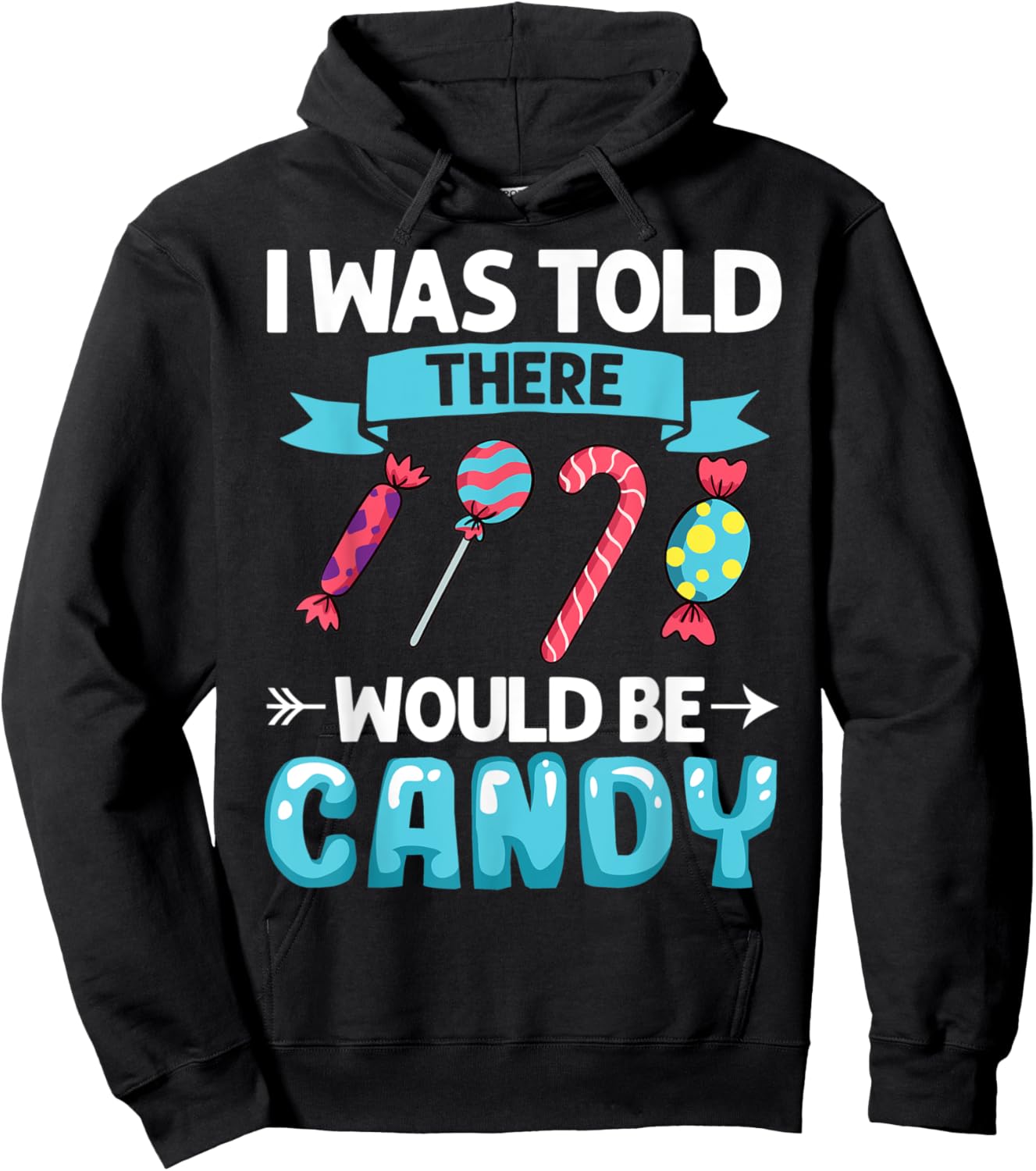 Candy Tester Sweets Halloween Lollipop Hoodie - Hoodie | Black