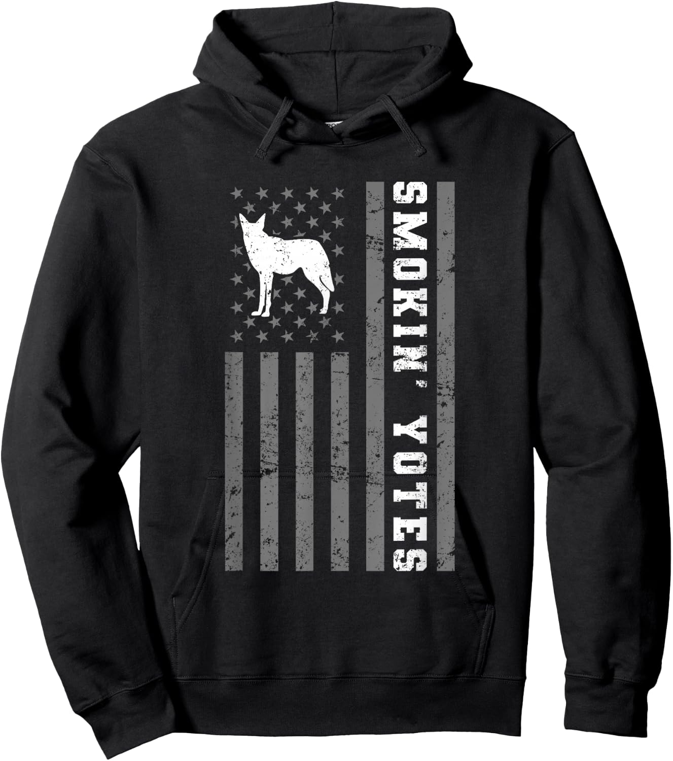 Coyote Hunting - Smokin Yotes Hoodie - Hoodie | Black