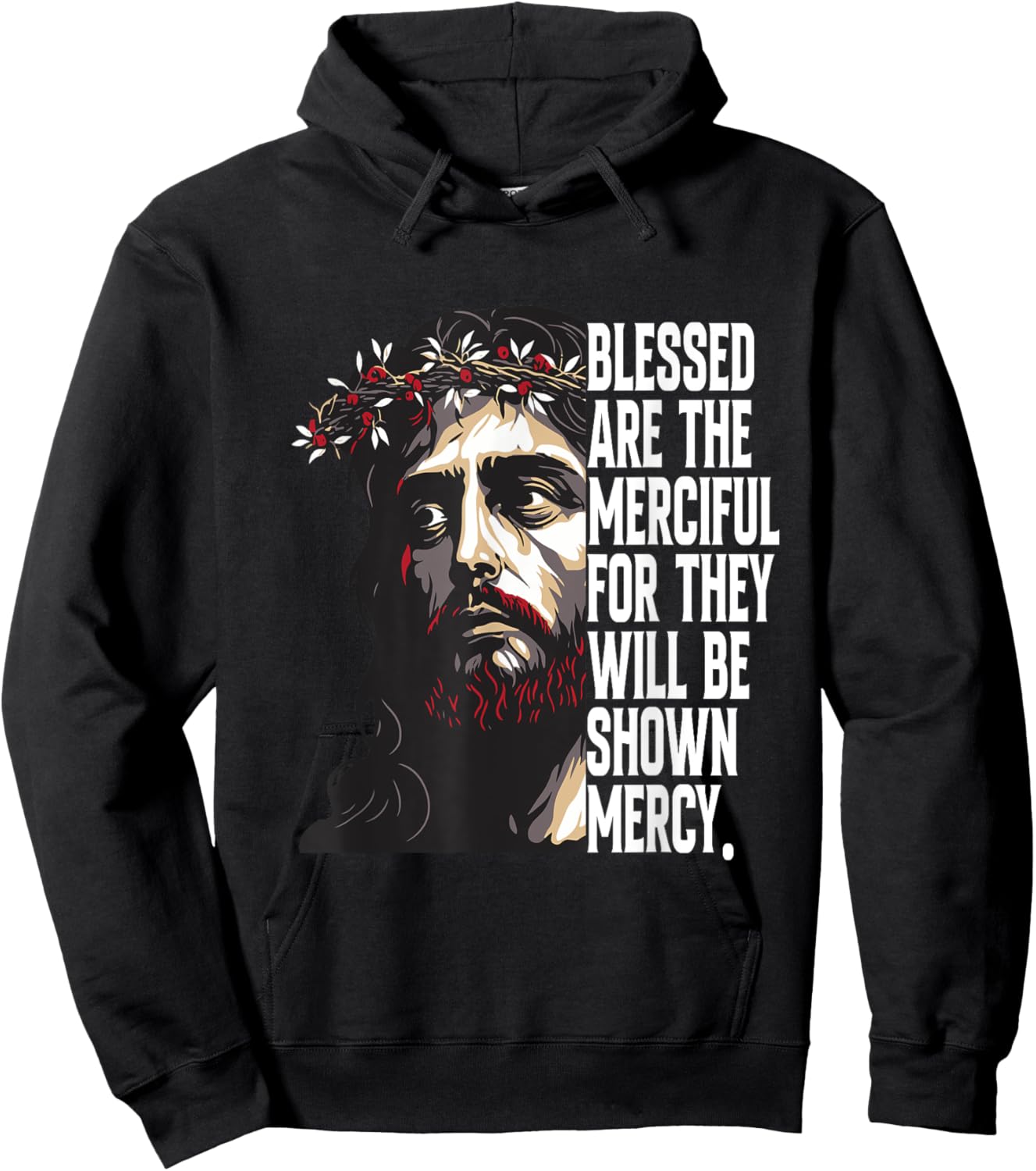 Jesus Christ Bible Verse Christianity Jesus Hoodie - Hoodie | Black