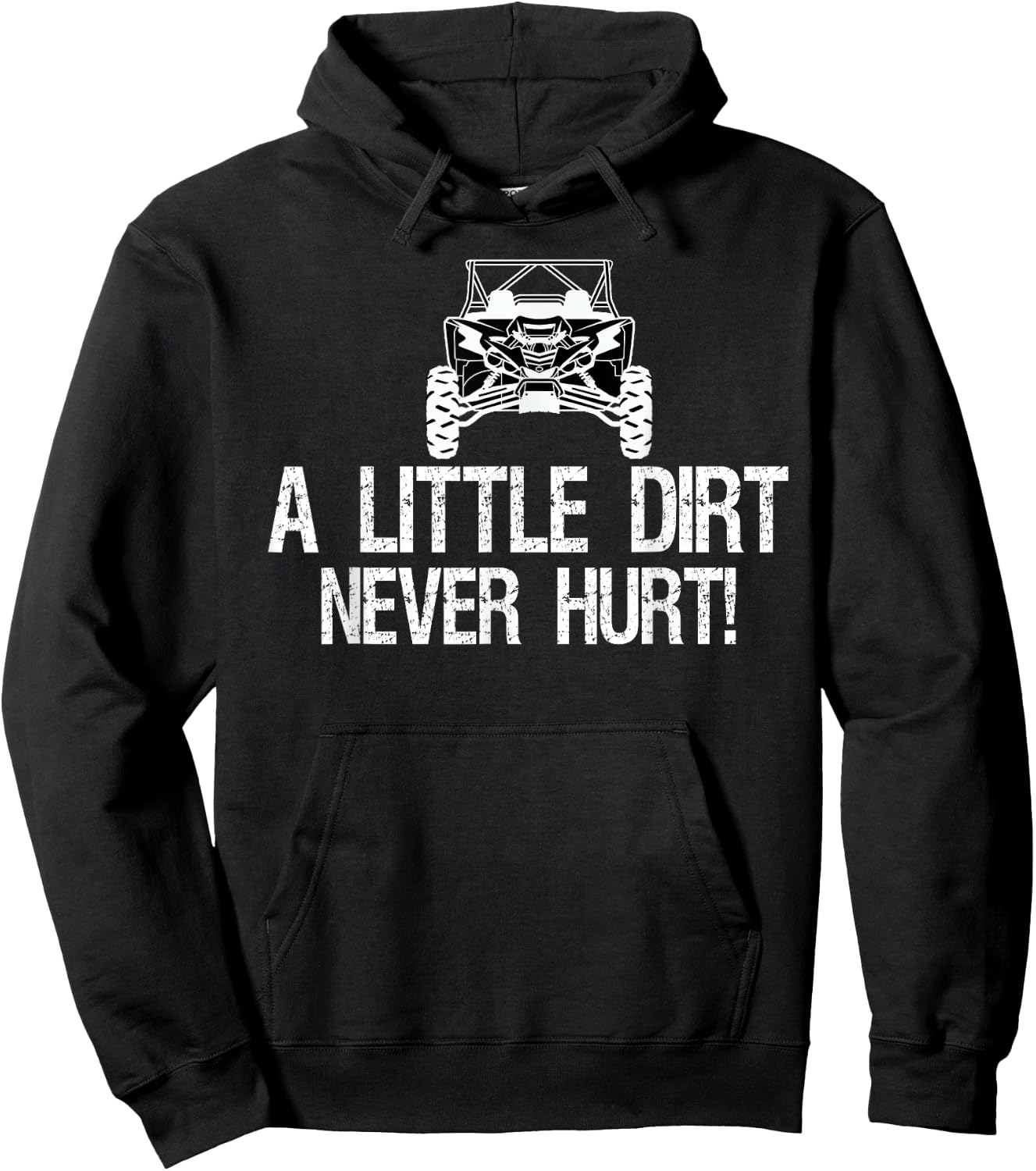 UTV Four Wheeler , ATV Riding Mudding Hoodie - Hoodie | Black
