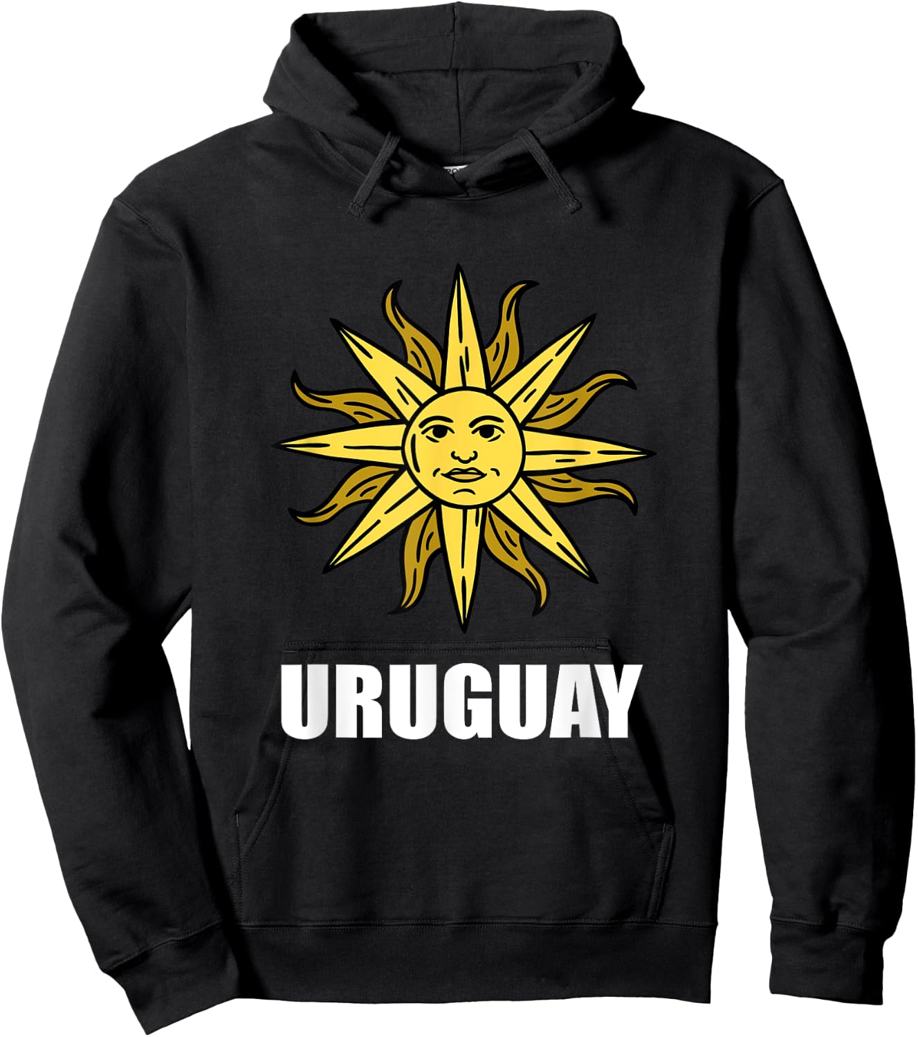 Uruguay Sun Uruguay Flag Sunshine Uruguayan Roots Charrúa Men Women Kids Hoodie - Hoodie | Black