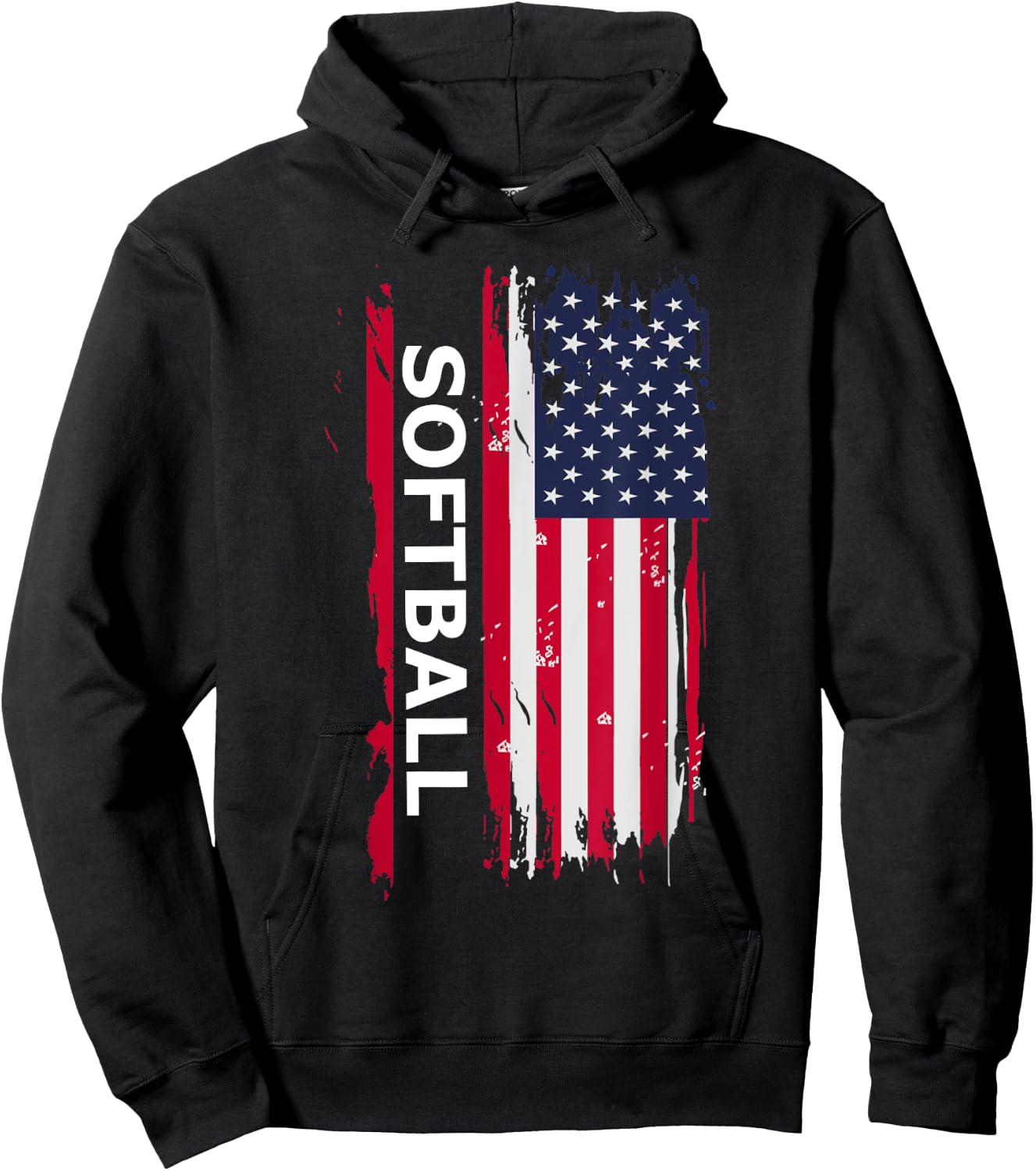 Softball Hoodie - Hoodie | Black