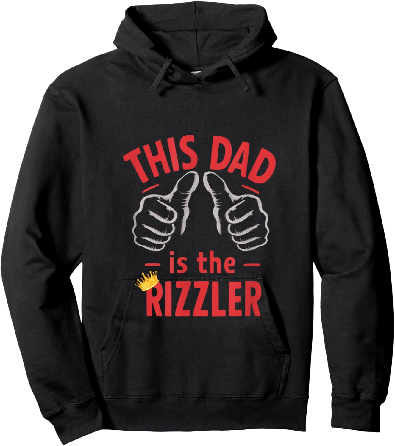 Funny Fathers Day W Rizz Rizzler The Rizz God This Guy Hoodie - Hoodie | Black