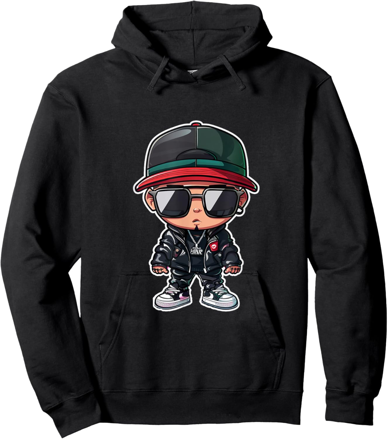 Hip Hop Culture Music Rap Lover Fan Street Rapper Dancer Pop Hoodie - Hoodie | Black