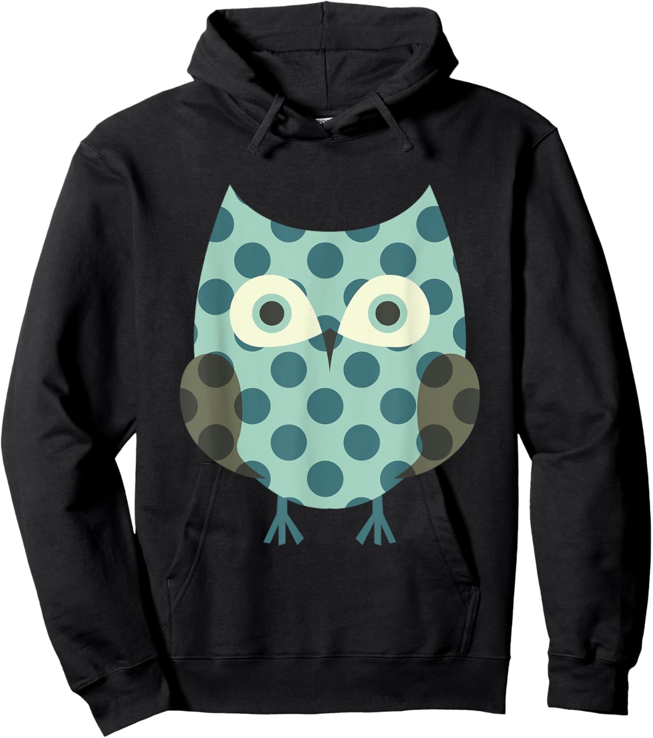 Dot Day Dotted Owl Colorful Make Mark Men Women Kids Teacher Hoodie - Hoodie | Black