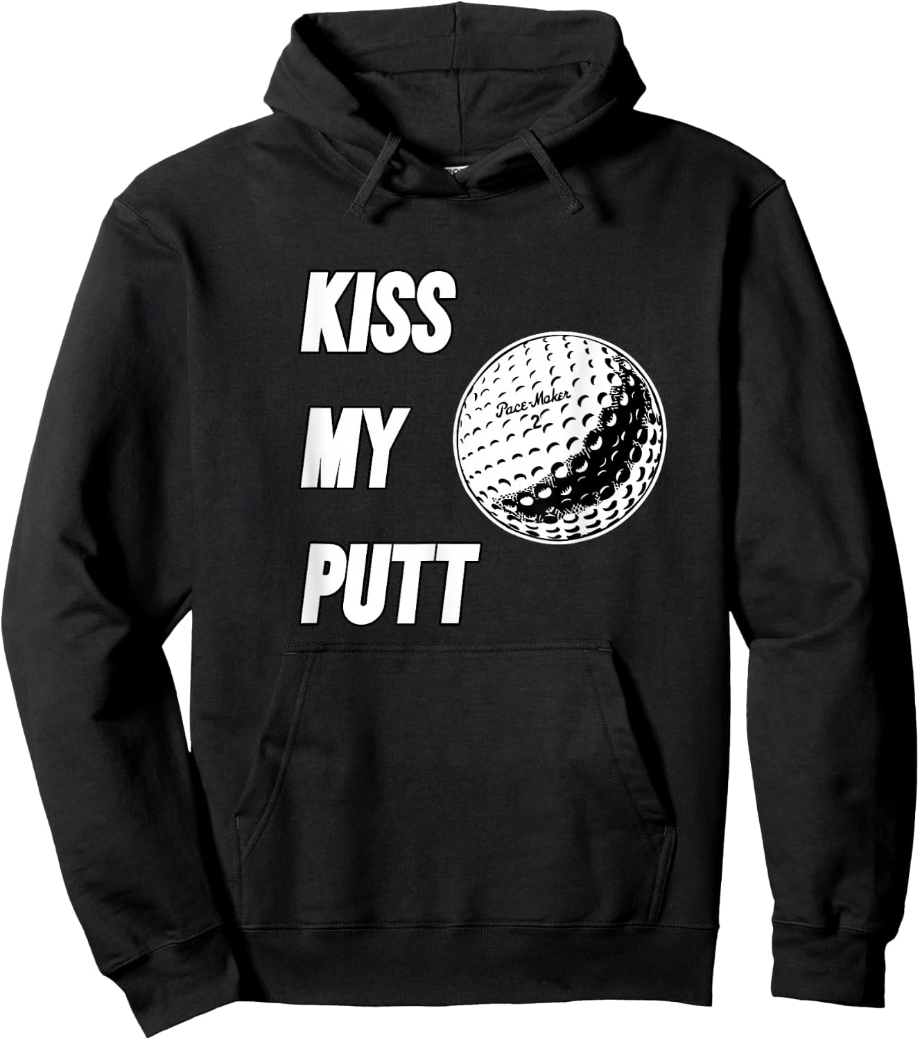 Kiss My Putt Hoodie - Hoodie | Black