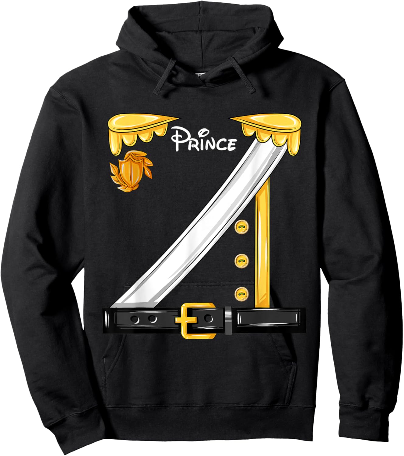 Prince Charming Costume Halloween Matching Party Charming Hoodie - Hoodie | Black