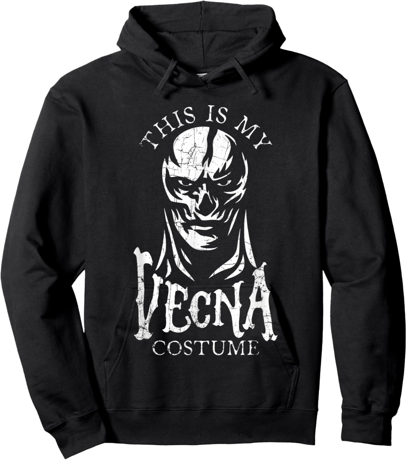 Stranger Things Halloween This Is My Vecna Costume Portrait Hoodie - Hoodie | Black