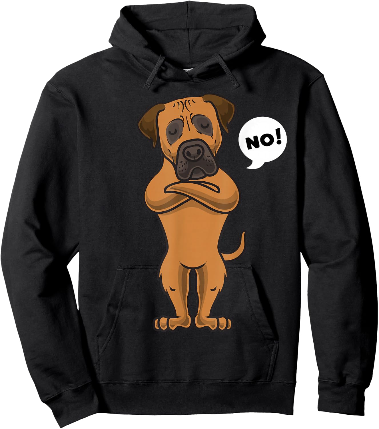 Stubborn Boerboel Dog Owner Women Girls Kids Hoodie - Hoodie | Black