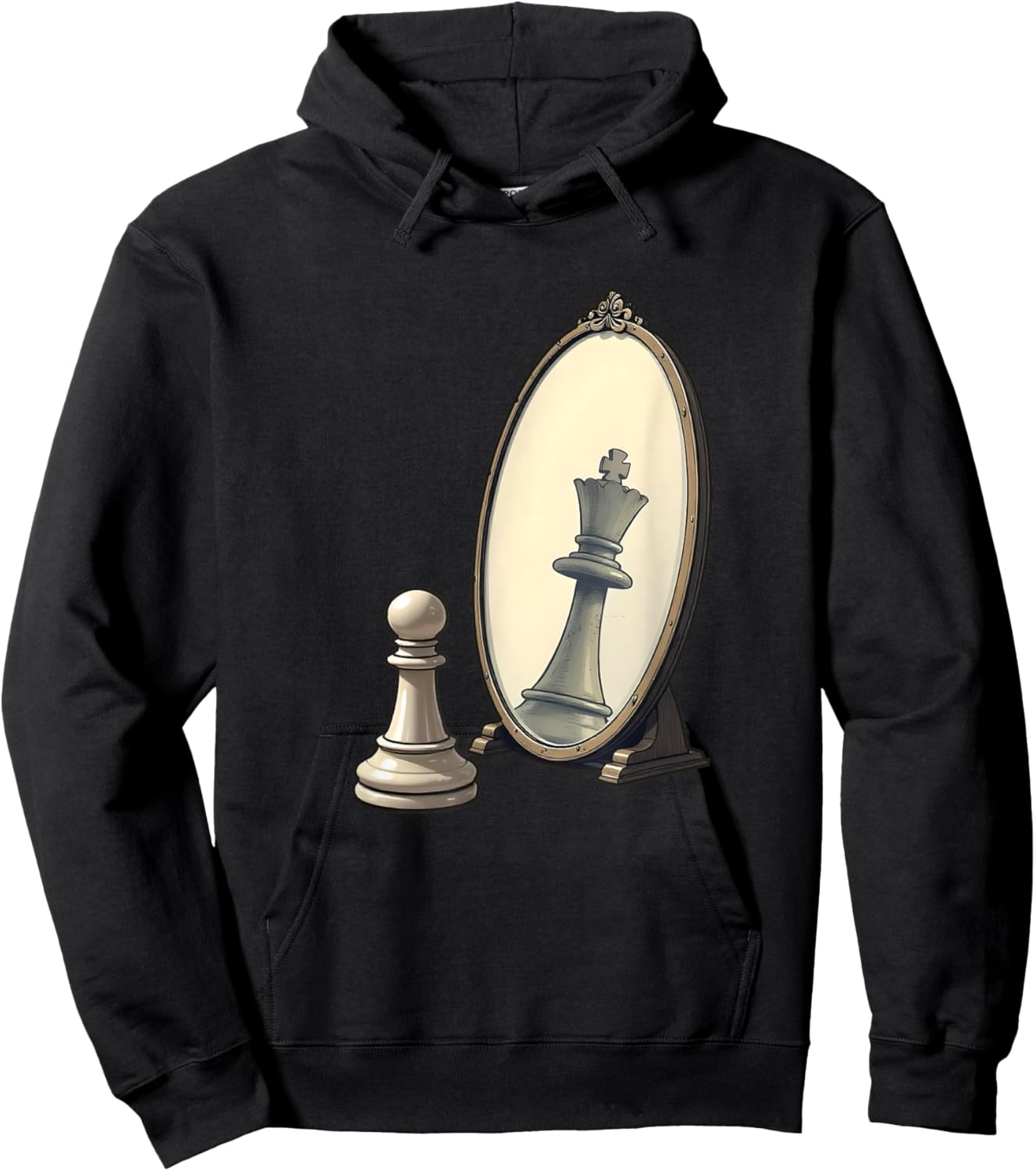 Chess - Chess Player Board Game Peices Hoodie - Hoodie | Black