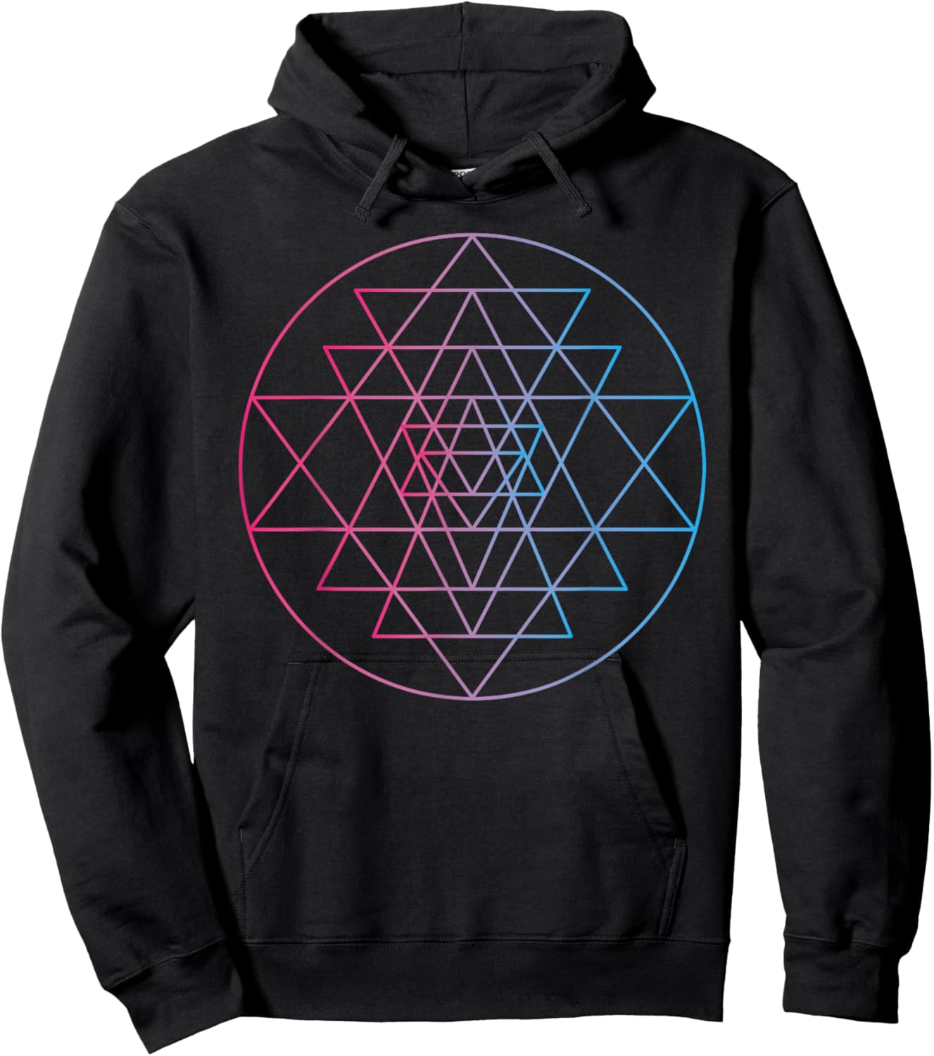 Sri Yantra Yoga Sacred Geometry Yantra Occult Hoodie - Hoodie | Black