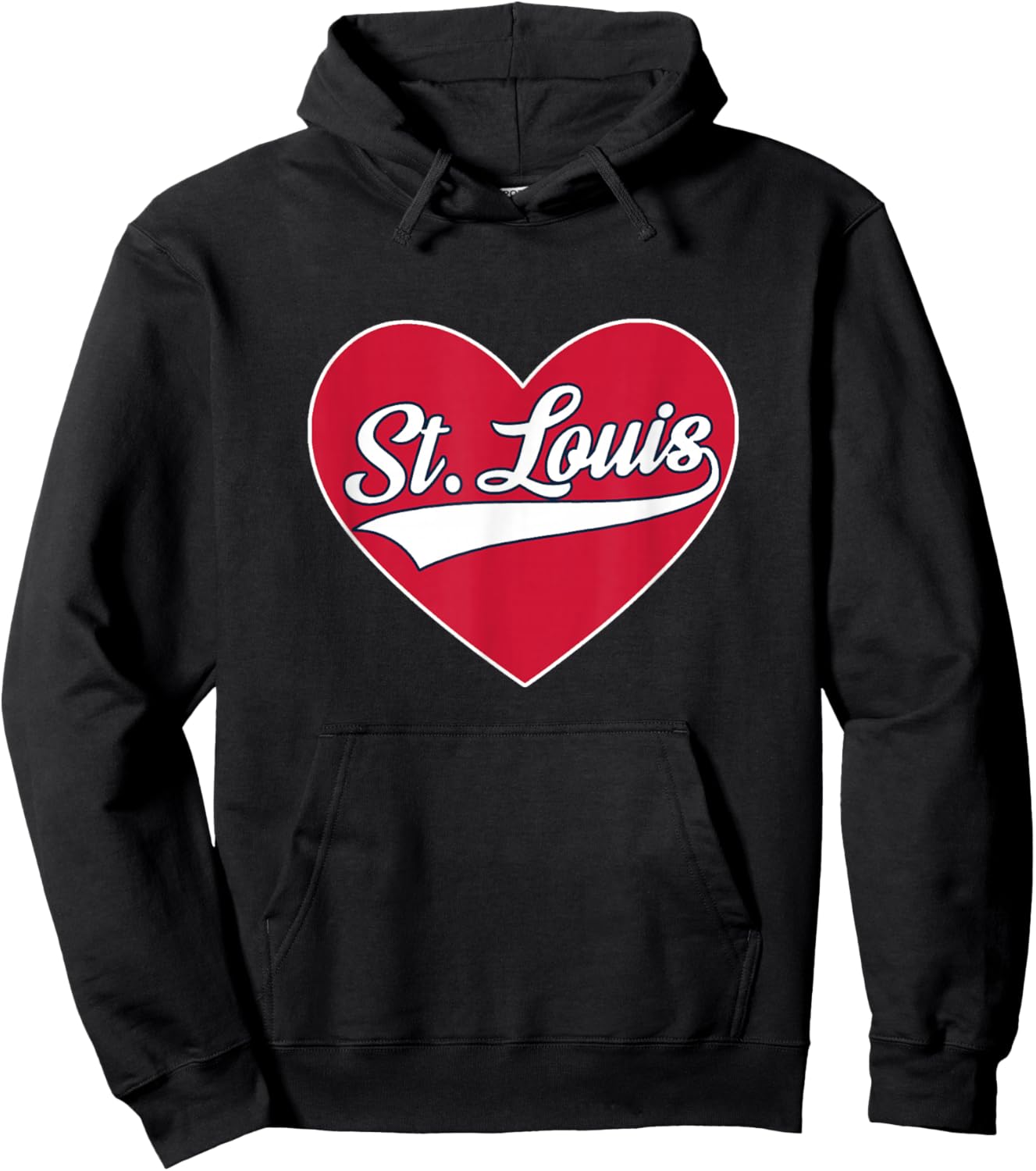St. Louis - Throwback Design - Classic Hoodie - Hoodie | Black
