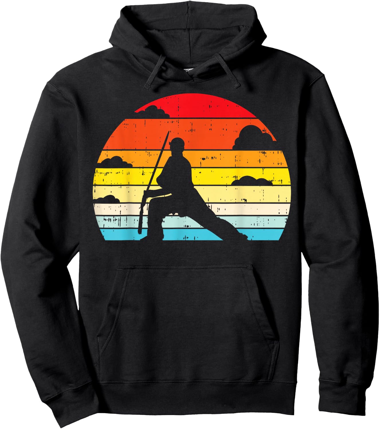 Shaolin Kung Fu Forward Pose Retro Chinese Martial Arts Gift Hoodie - Hoodie | Black