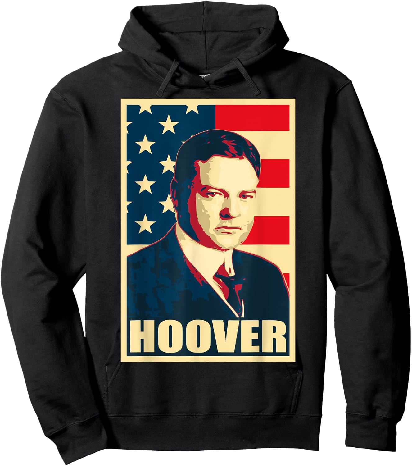 President Herbert Hoover. American conservative Hoodie - Hoodie | Black