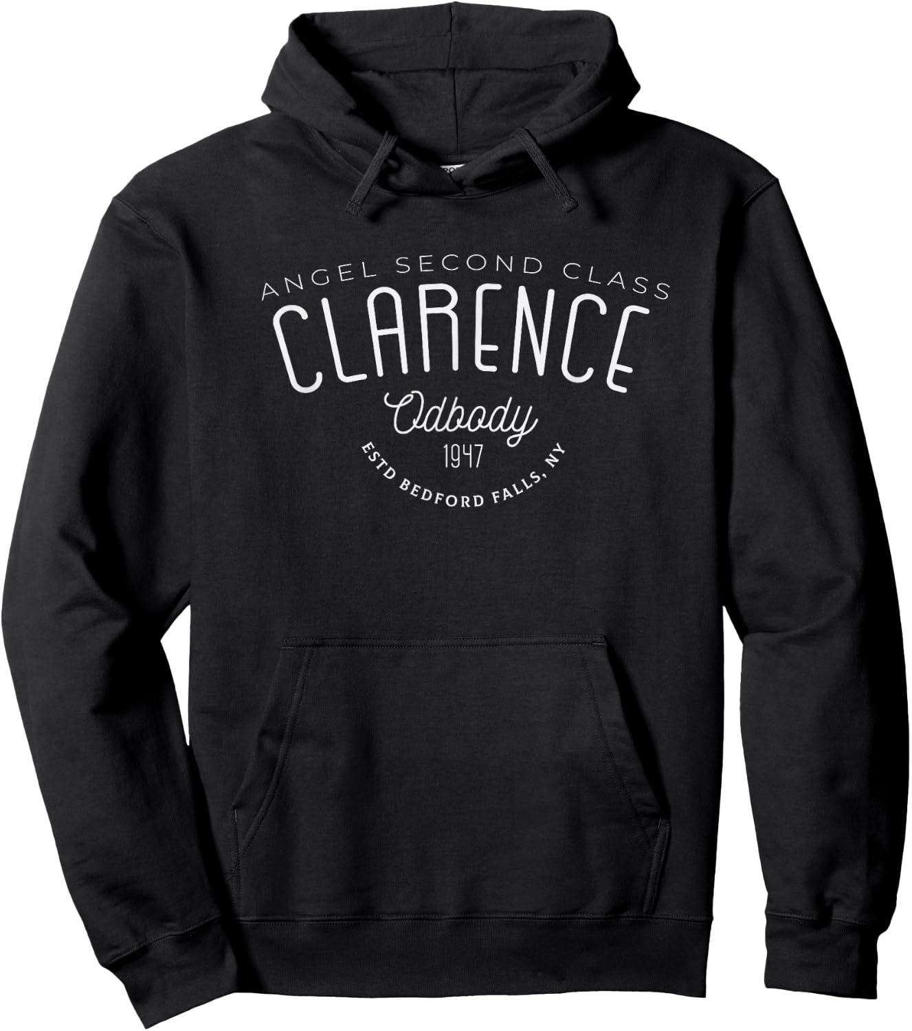 Clarence Odbody Angel 2nd Grade Classic. Hoodie - Hoodie | Black