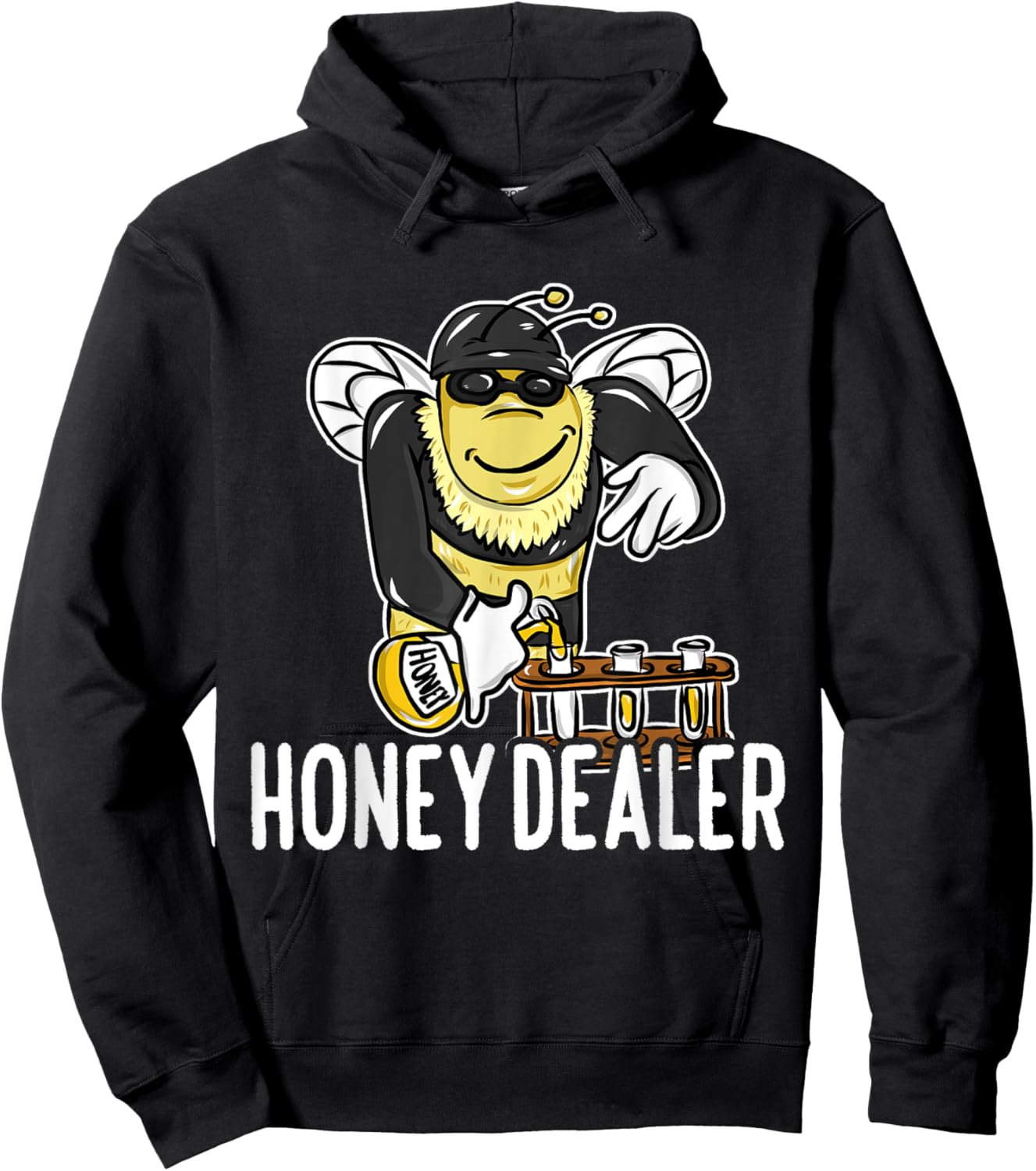 Honey Dealer For Beekeepers Bee Funny Hoodie - Hoodie | Black