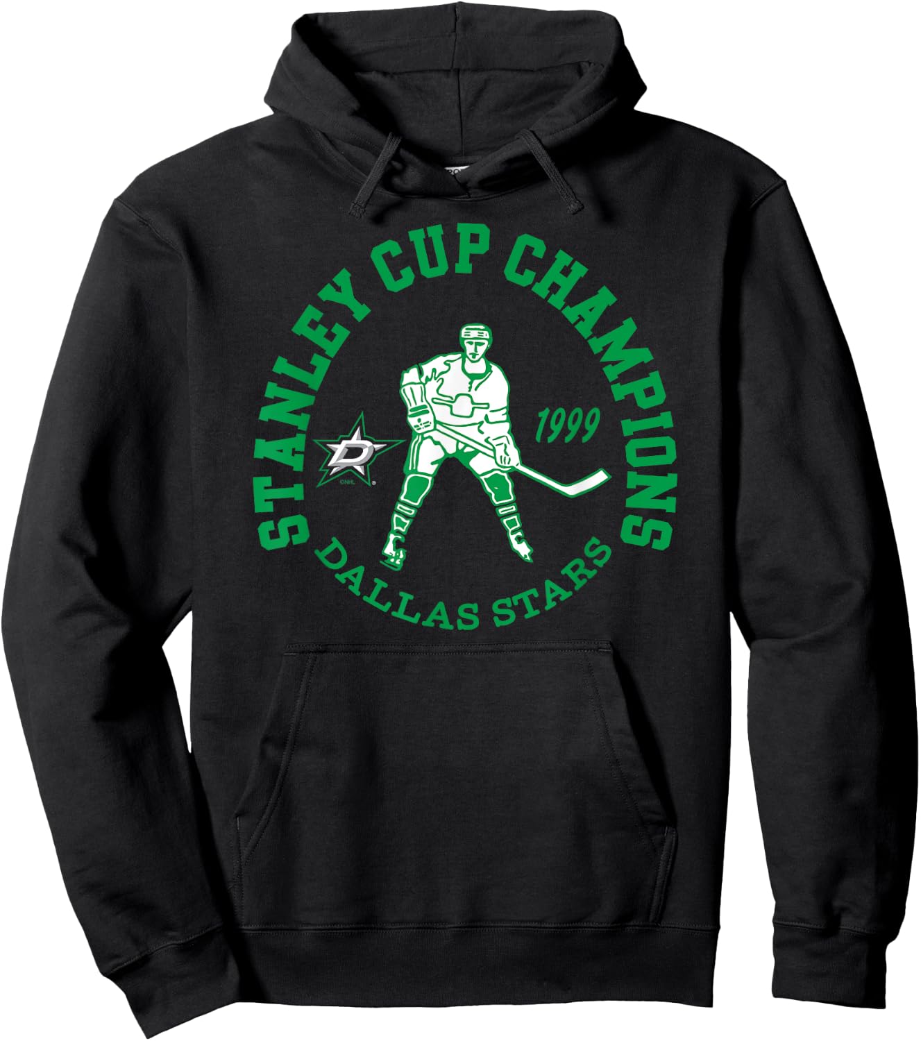 Dallas Stars Stanley Cup Champions 1999 Black Hoodie - Hoodie | Black
