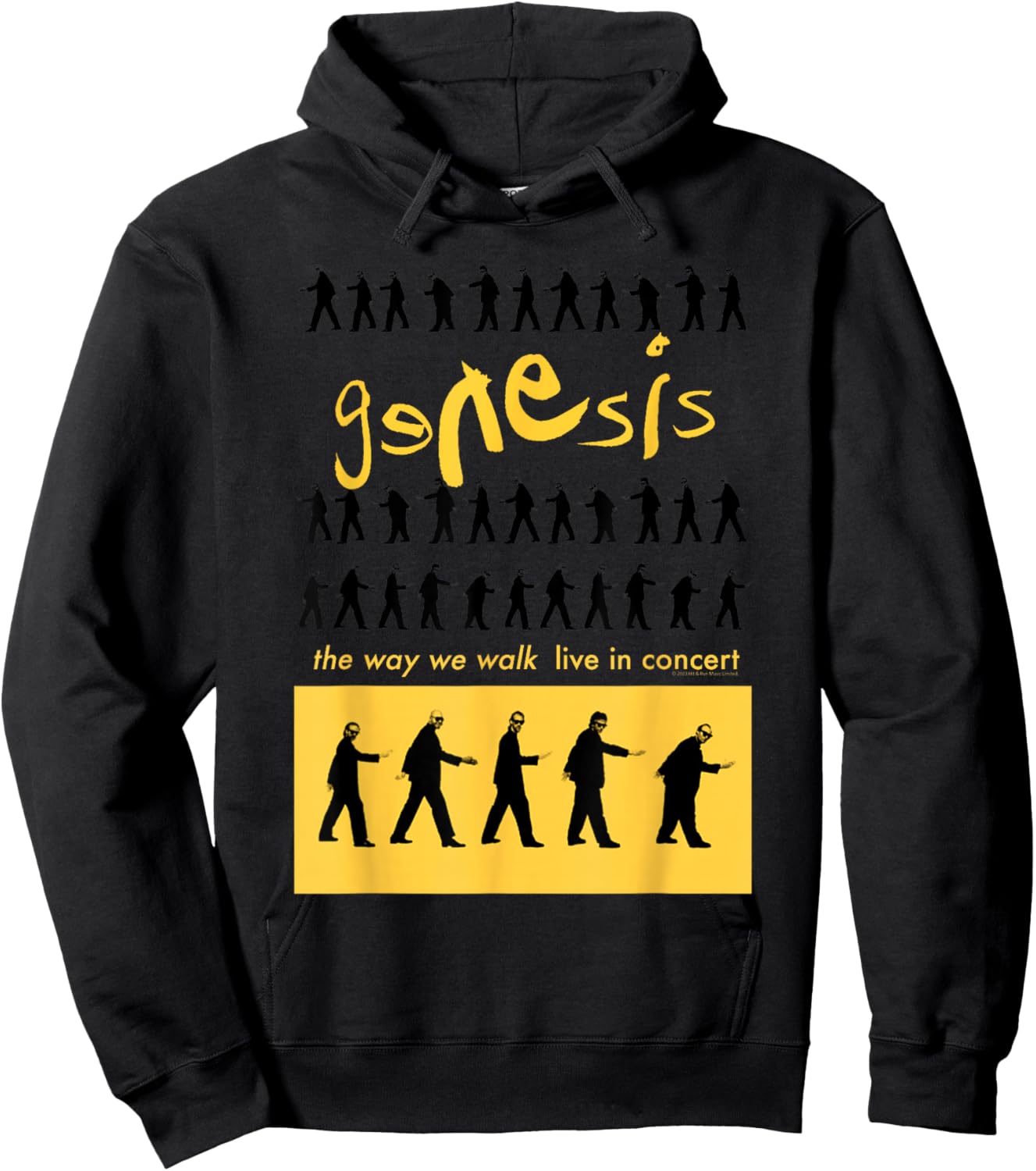 Genesis Rock Music Band Live In Concert Hoodie - Hoodie | Black