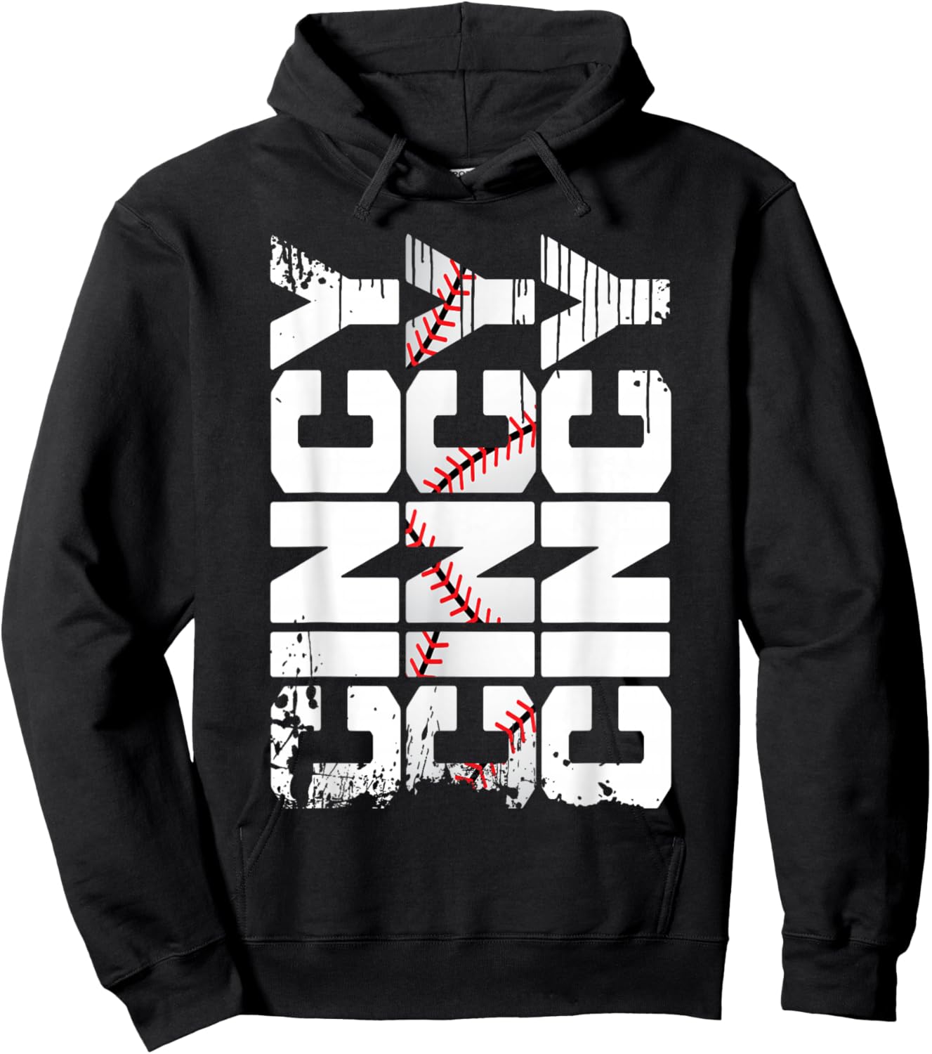 Vintage Cincinnati OH 513 Chip City Grunge Cincy Hoodie - Hoodie | Black