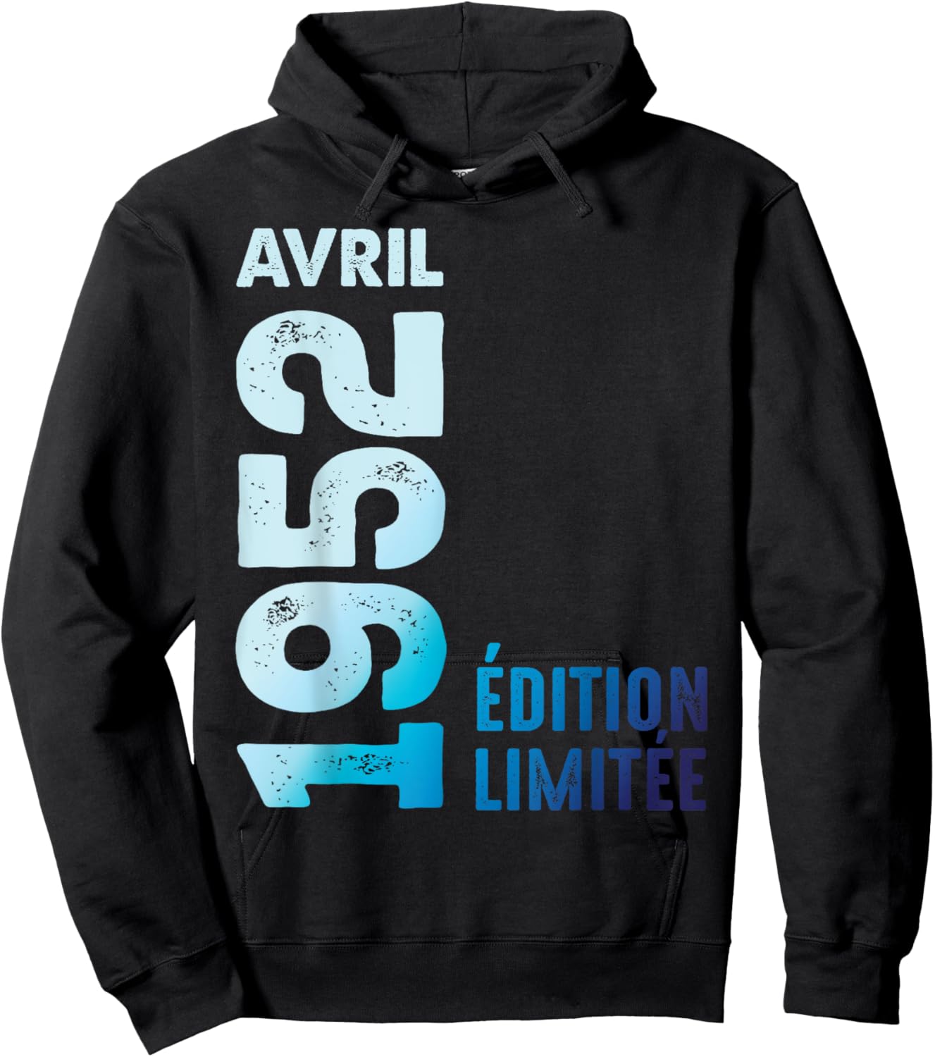 Édition Limitée Avril 1952 Cadeau D'anniversaire 1952 Hoodie - Hoodie | Black