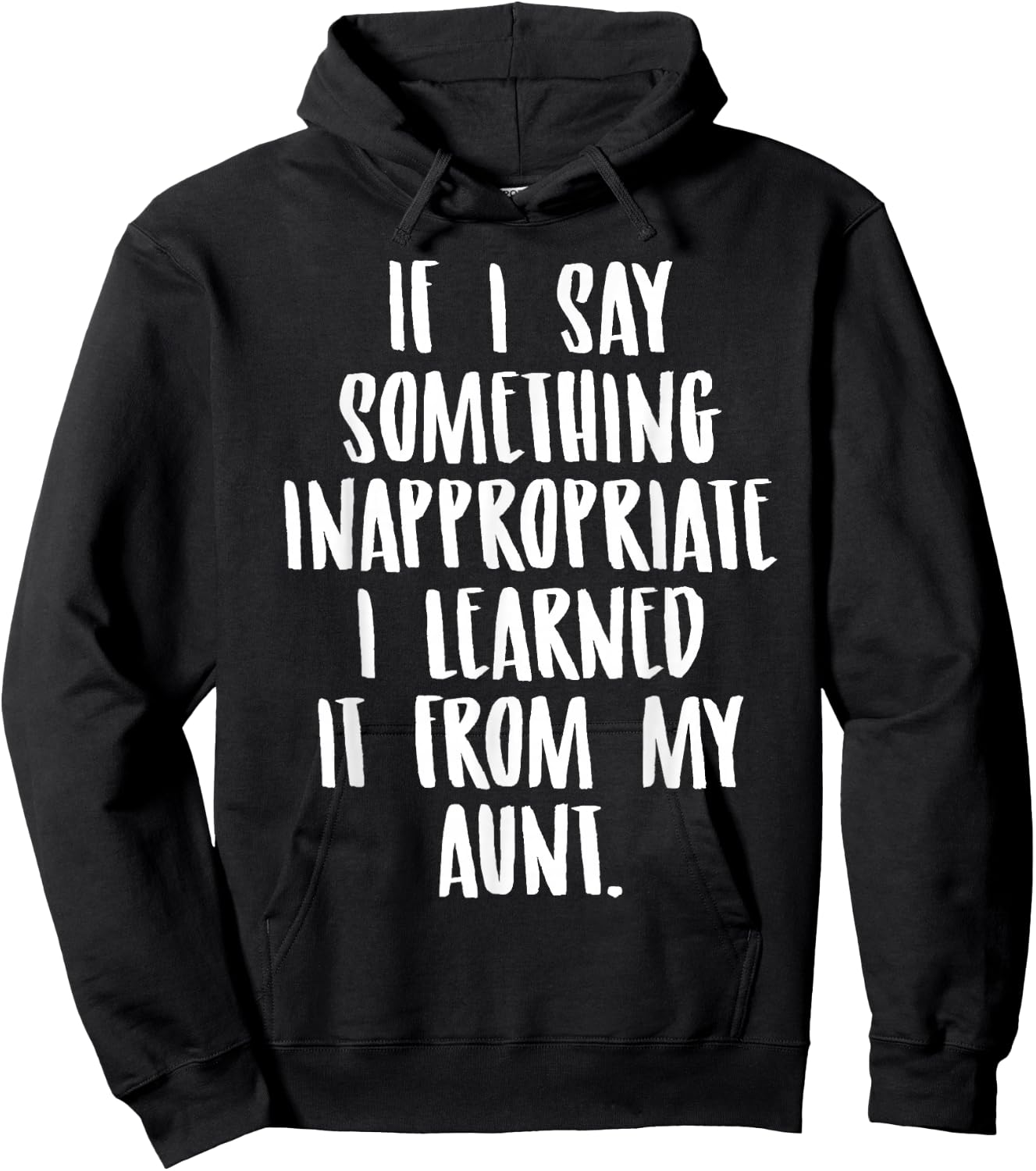 Funny Nephew Niece Gift Aunt Gift Quote Birthday Small Hoodie - Hoodie | Black