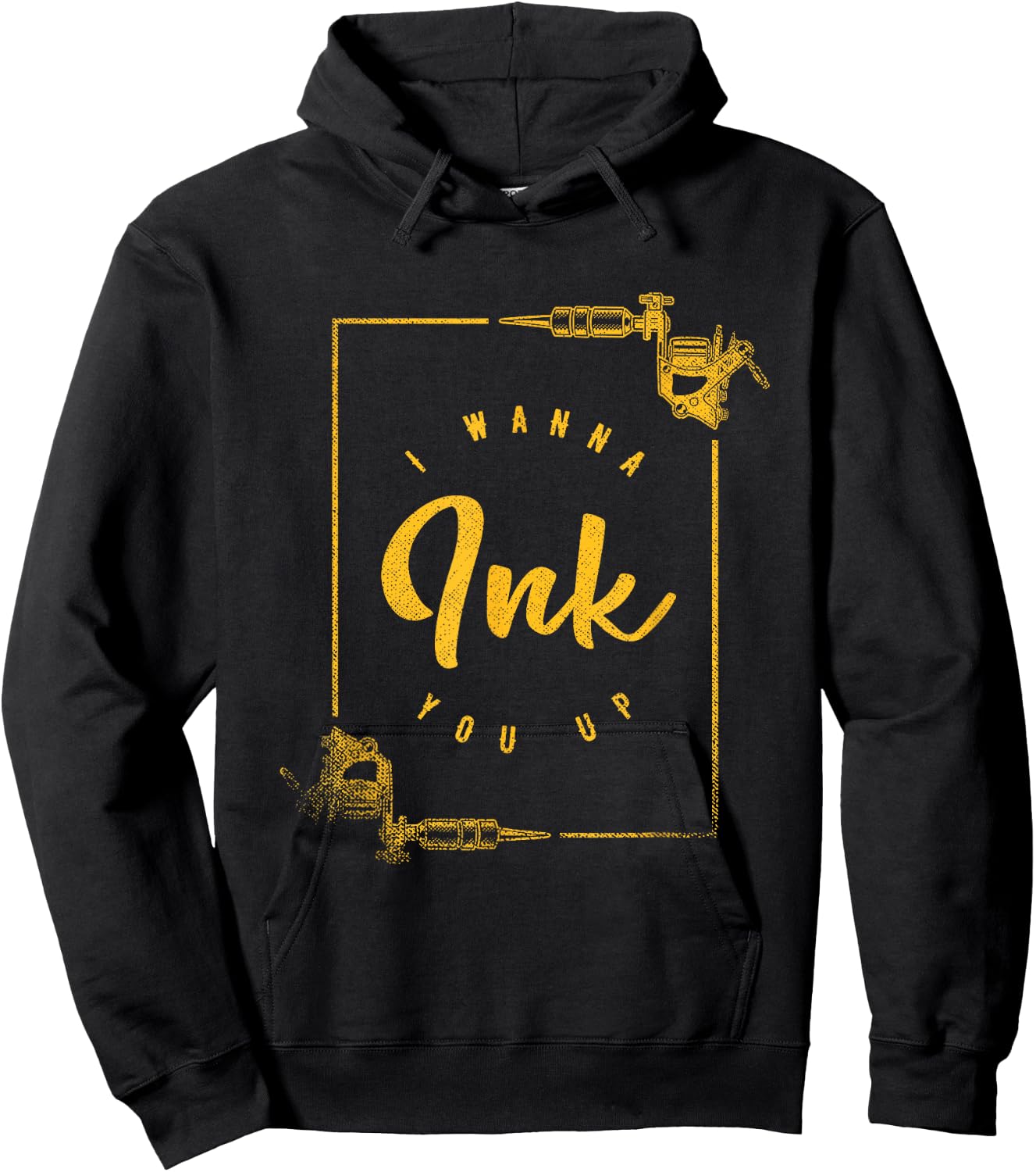 Tattoo Quotes - Men's Tattoo Artist Gift - Black - Small - Short Sleeve - Classic Fit - Cotton 65%, Polyester 35% Hoodie - Hoodie | Black