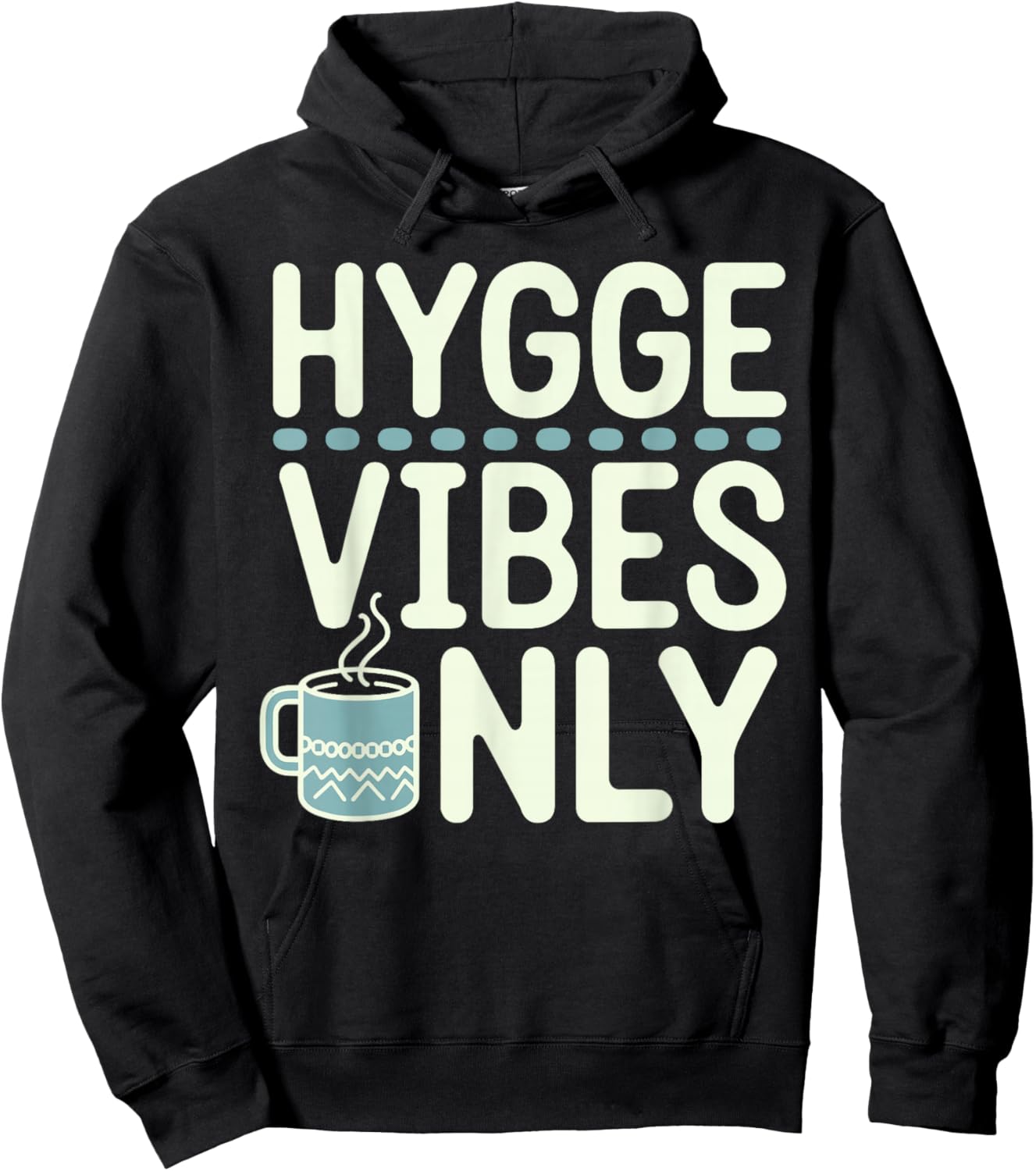 Scandinavian Aesthetics Nordic Design Minimalism Hygge Style Hoodie - Hoodie | Black