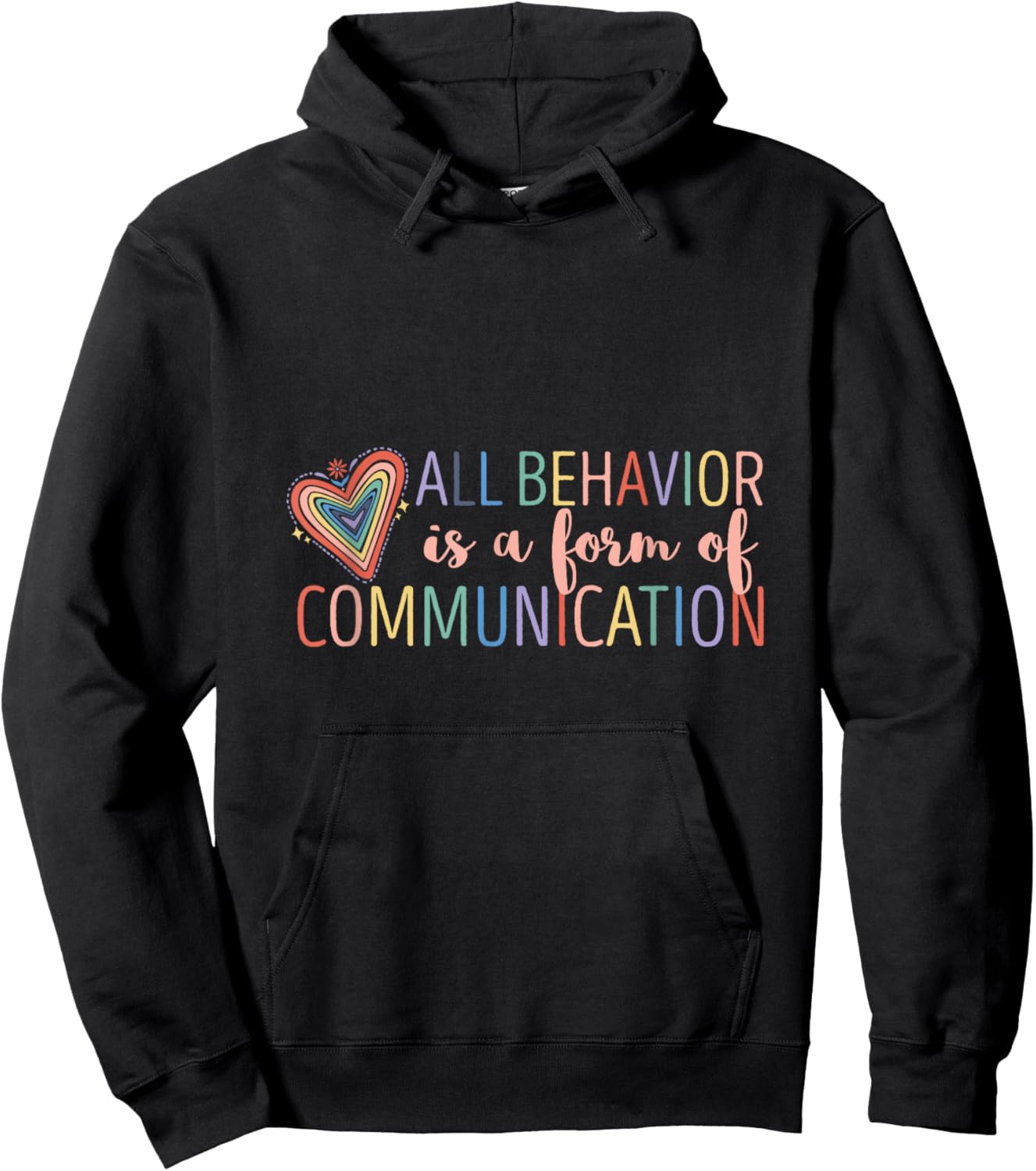 Behaviour Form Intervention Teacher Intervention Specialist Hoodie - Hoodie | Black