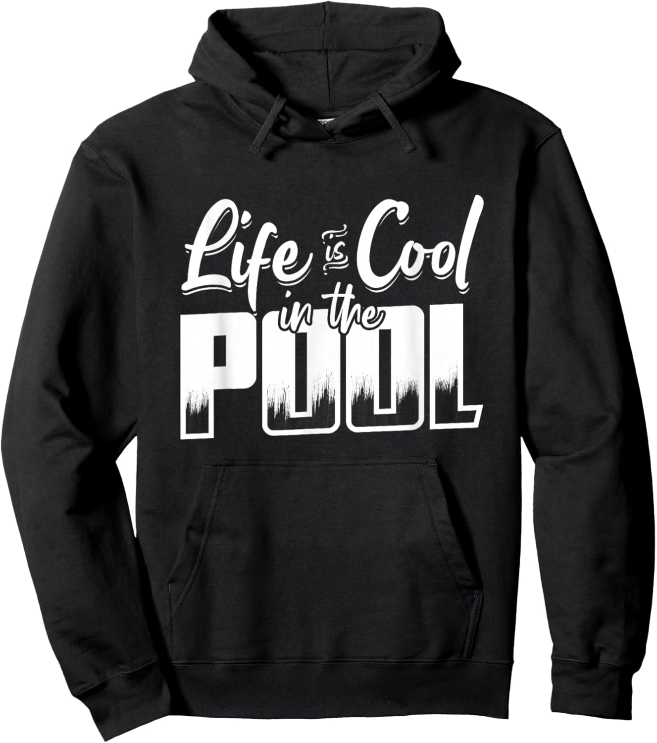 Lifeguard Bath Master Saying Swimming Teacher Hoodie - Hoodie | Black