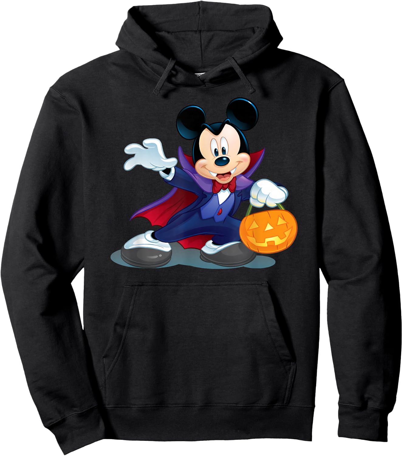 Disney Halloween Mickey Mouse Vampire Hoodie - Hoodie | Black