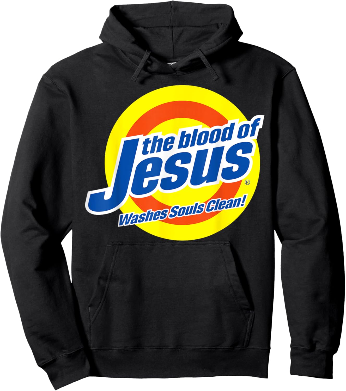 Blood of Jesus Christ - Funny, Cute Faith-Based Christian Hoodie - Hoodie | Black