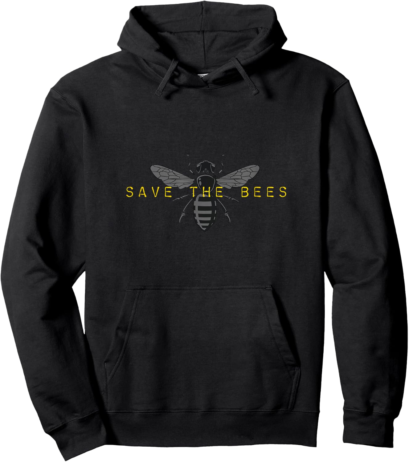 Save the Bees Environmentalist Hoodie - Hoodie | Black