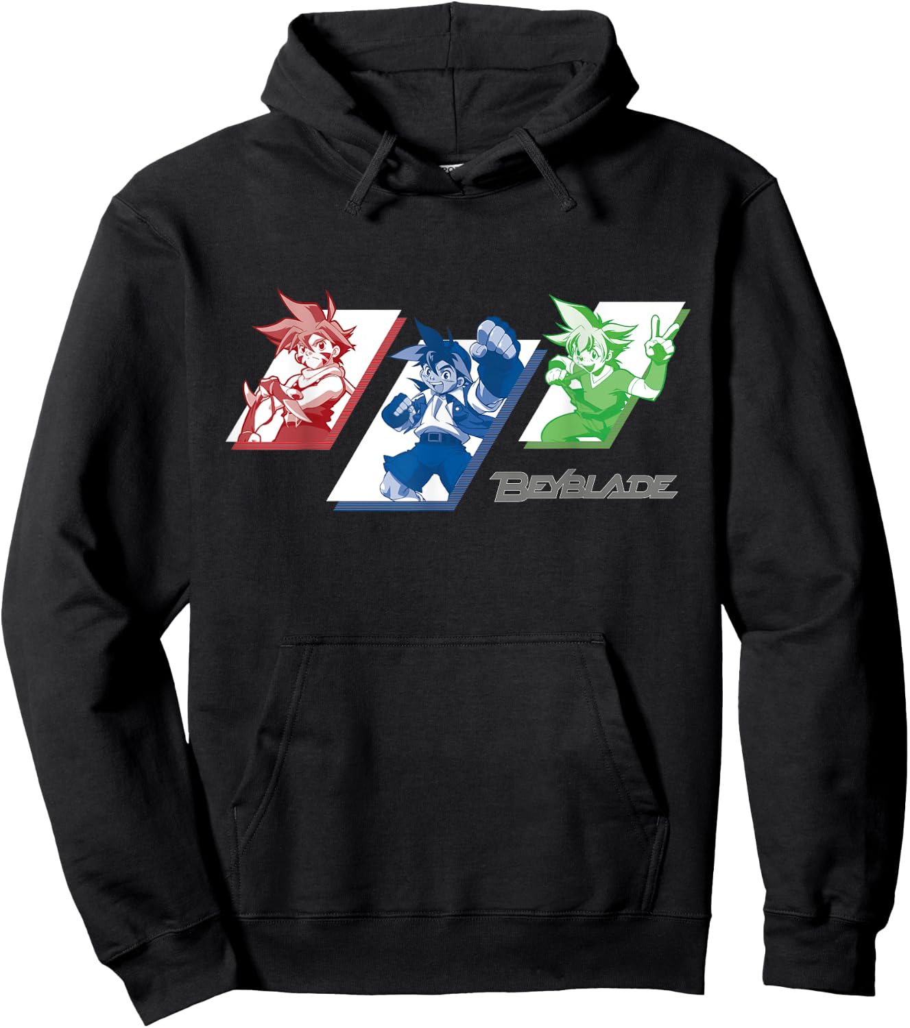 Beyblade Generaton 1 Triad Dark Hoodie - Hoodie | Black