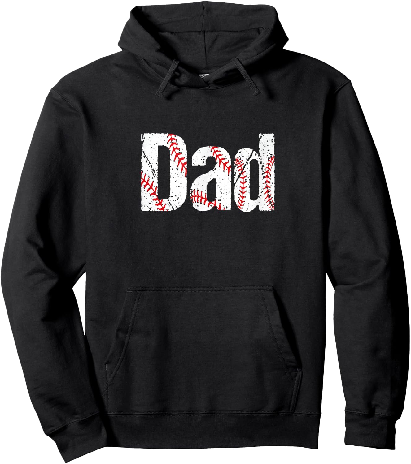 Baseball Dad Gifts Parent of Player Father's Day Birthday Hoodie - Hoodie | Black