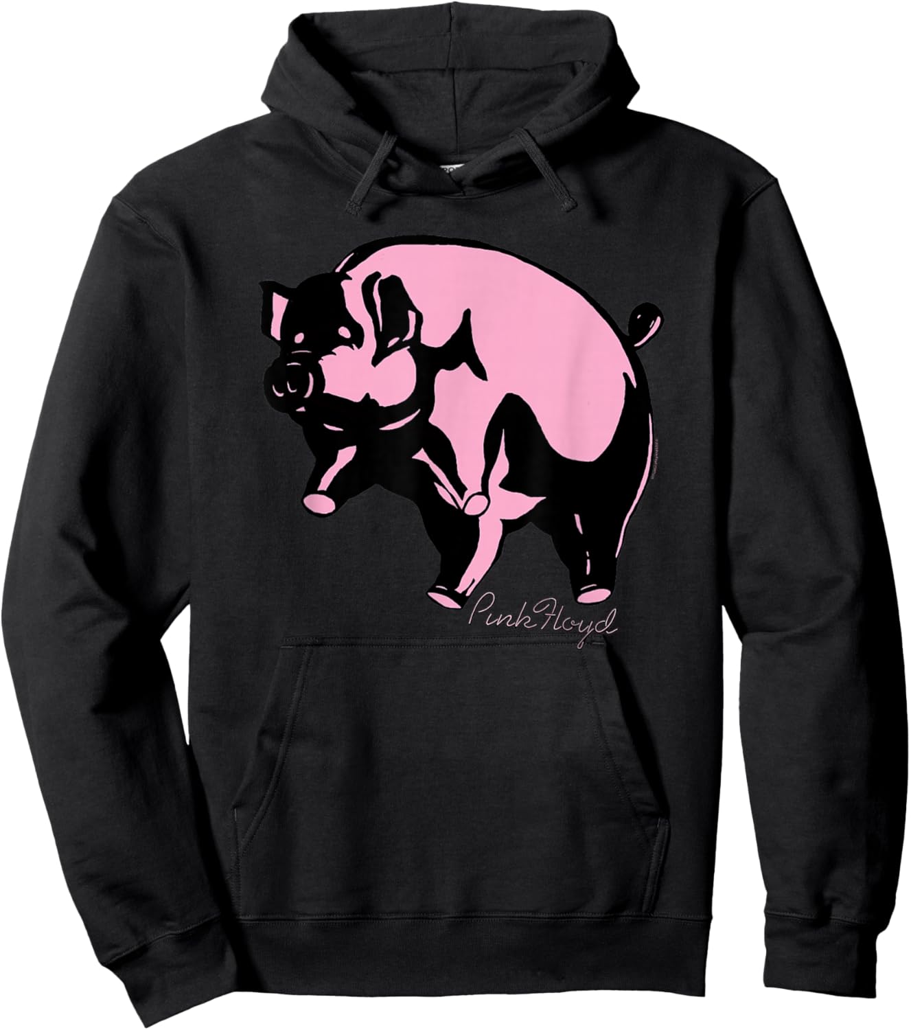 Pink Floyd Pig Sketch Hoodie - Hoodie | Black