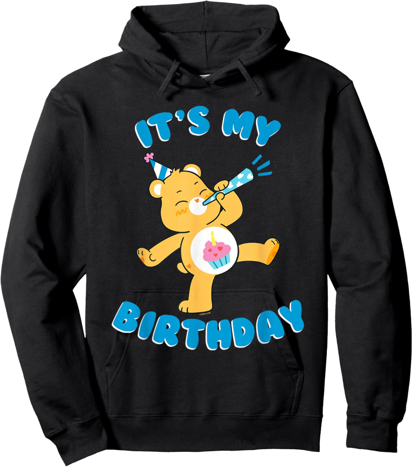 Care Bears: Unlock the Magic Birthday Bear, It's My Birthday Hoodie - Hoodie | Black