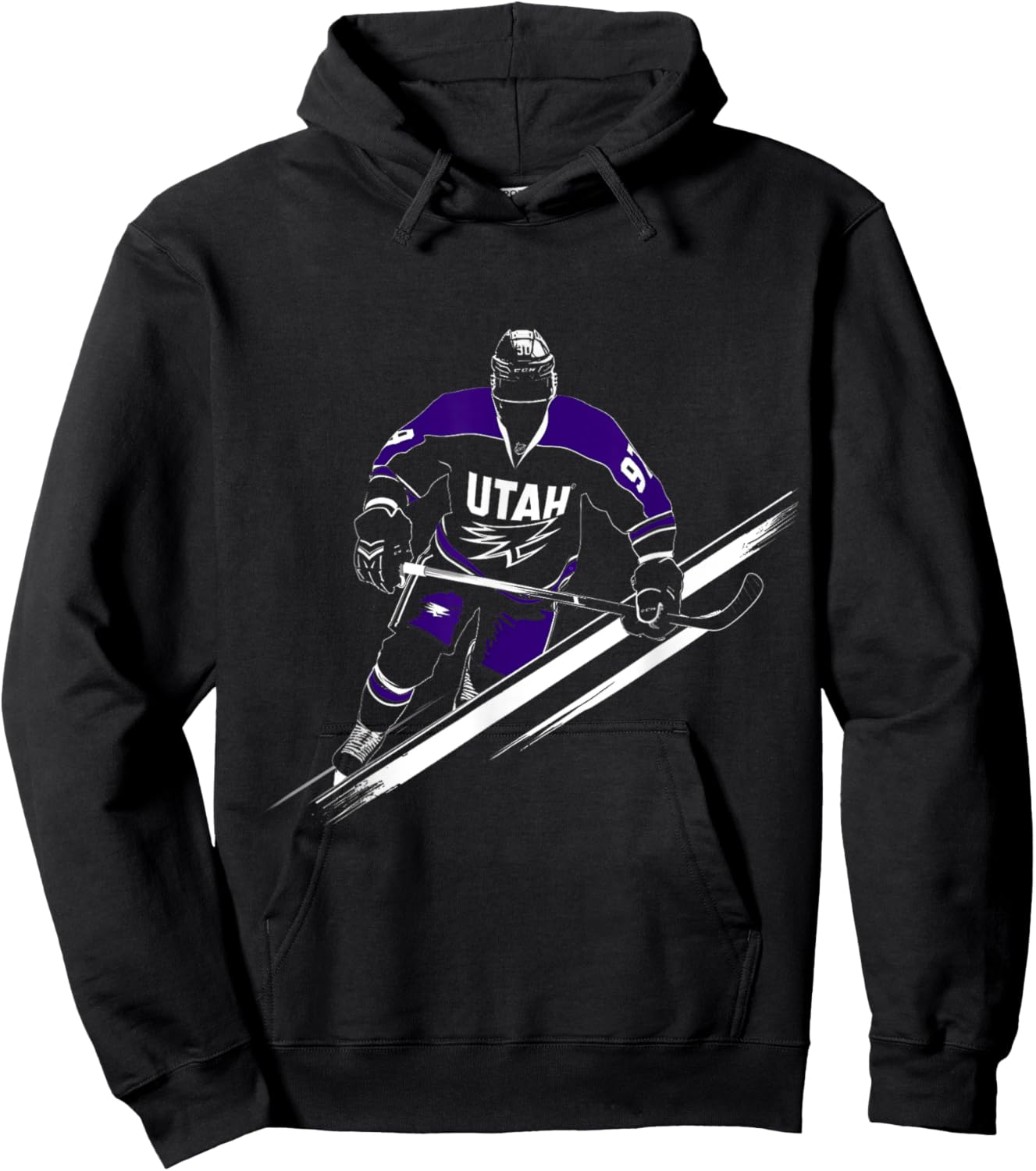 Utah Hockey Hoodie - Hoodie | Black