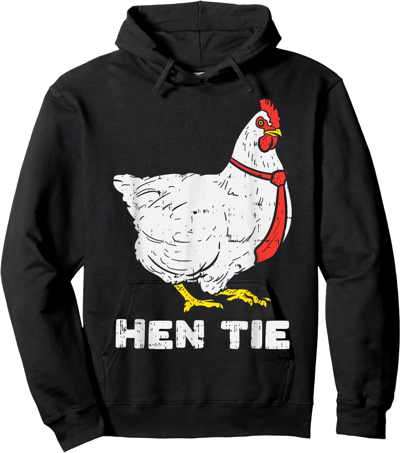 Hen Tie Funny Japanese Anime Pun Manga Joke Otaku Men Gift Hoodie - Hoodie | Black